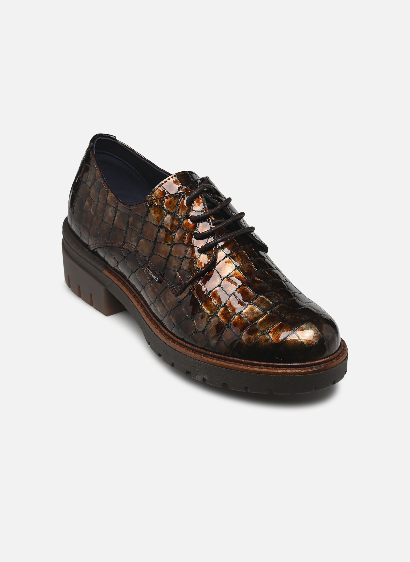 Derbies CADY D9577 femme or et bronze Dorking Derbies CADY D9577 femme or et bronze SIUX BRONCE
