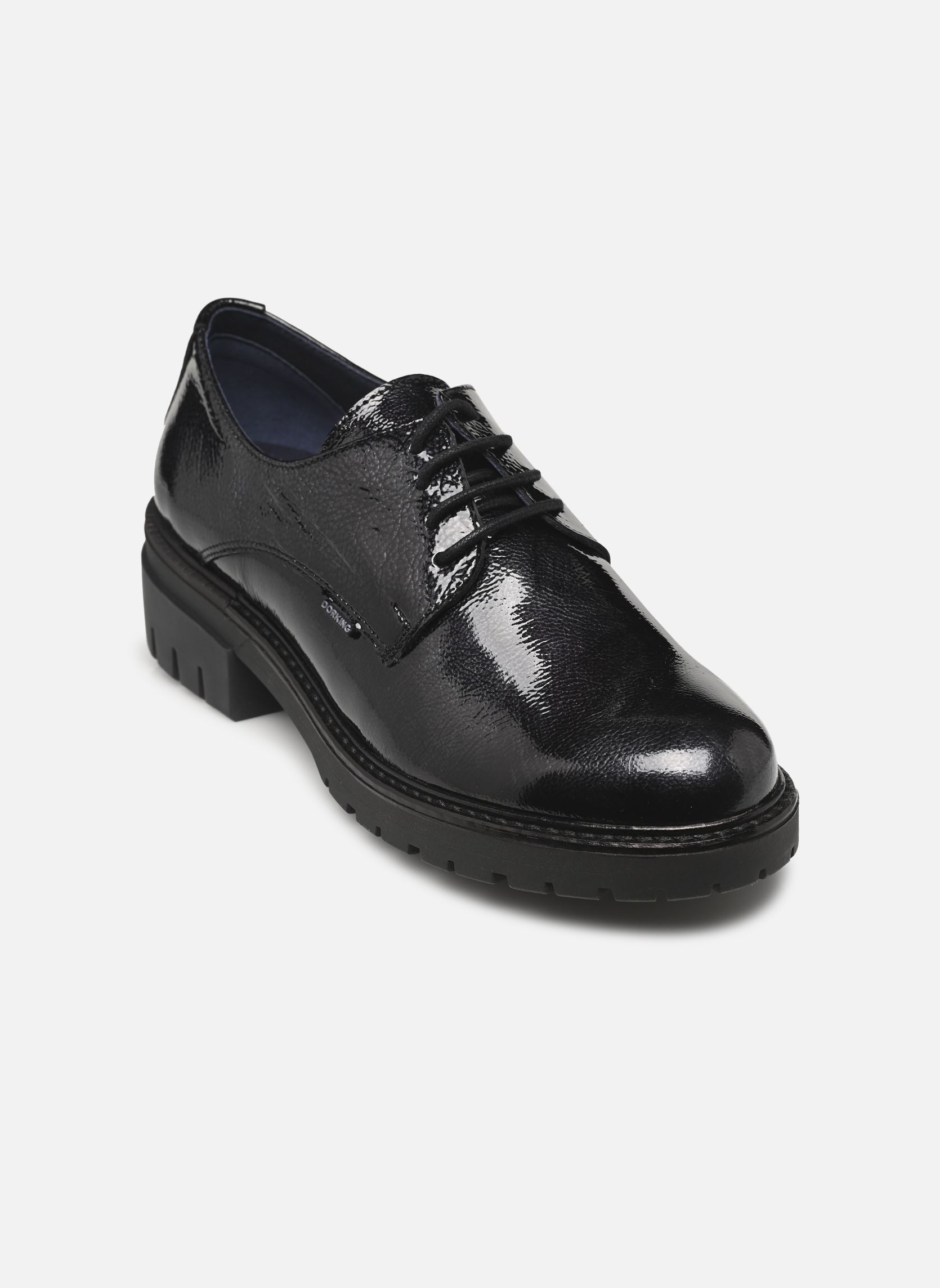 Derby schoenen CADY D9577 dames grijs Dorking Derby schoenen CADY D9577 dames grijs GLOW GRIS