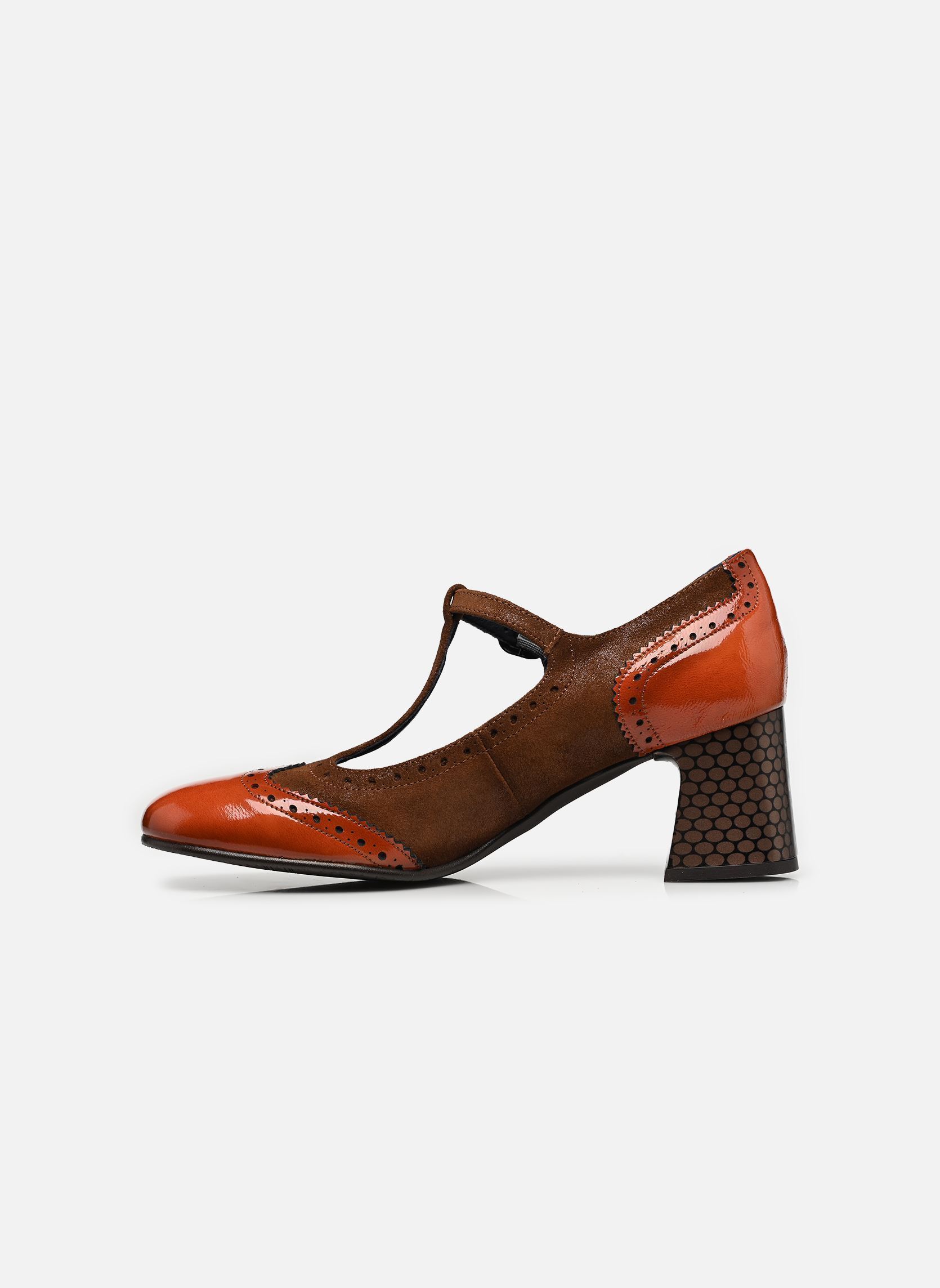 Slingback pumps DACY D9618 dames rood Dorking Slingback pumps DACY D9618 dames rood NAPLAK+LUMIX TEJA + CUERO