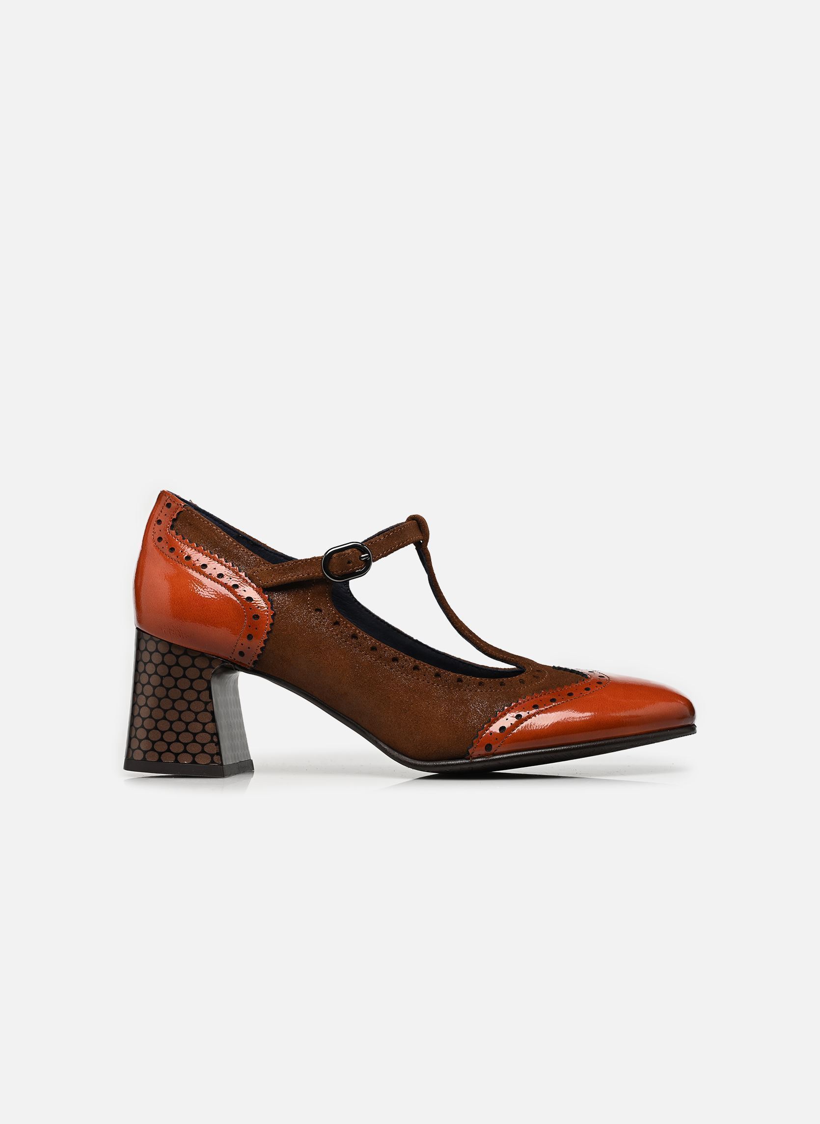 Slingback pumps DACY D9618 dames rood Dorking Slingback pumps DACY D9618 dames rood NAPLAK+LUMIX TEJA + CUERO