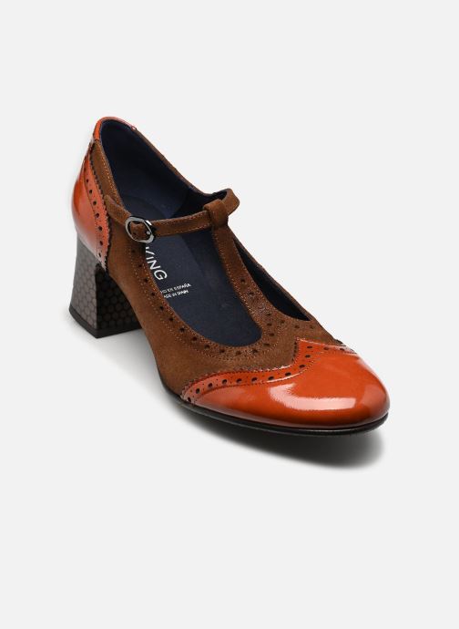 Dorking Pumps mit Riemchen DACY D9618 damen rot