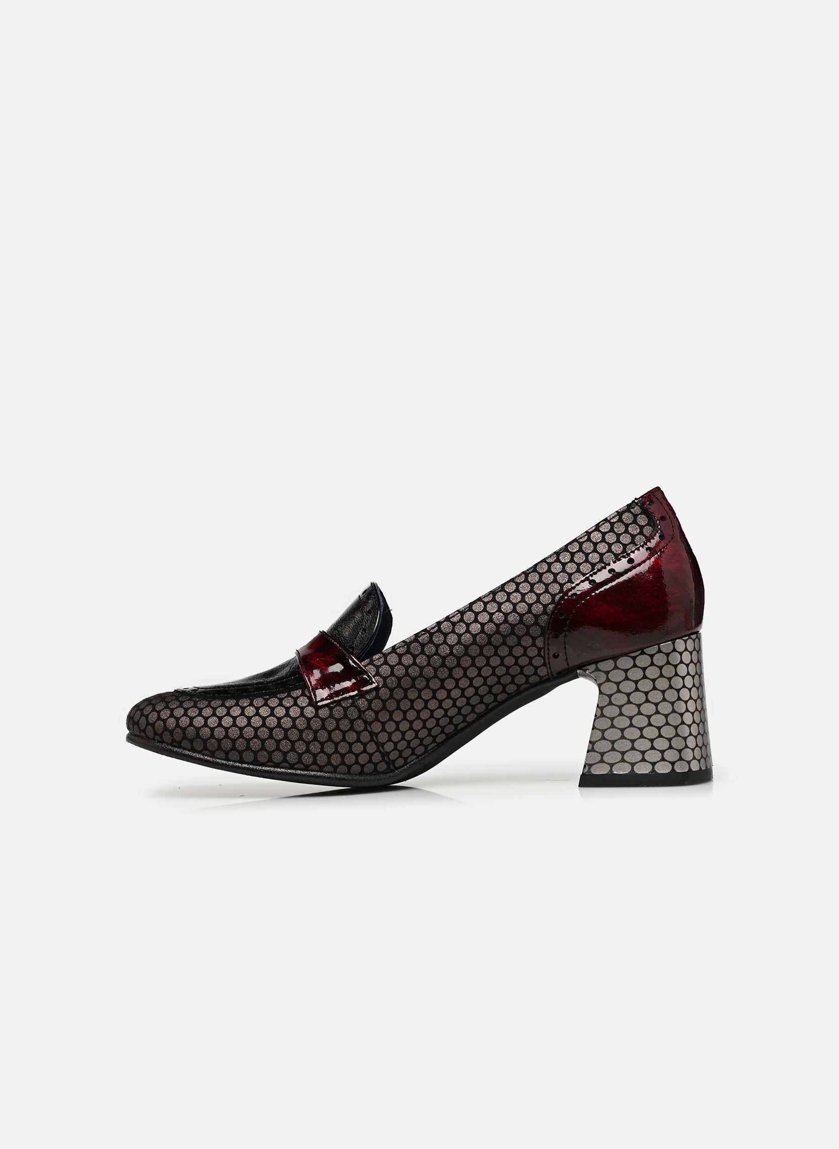 Mocassins DACY D9614 dames meerkleurig Dorking Mocassins DACY D9614 dames meerkleurig HONEY+ALIAS+GLOW PLOMO + NEGRO