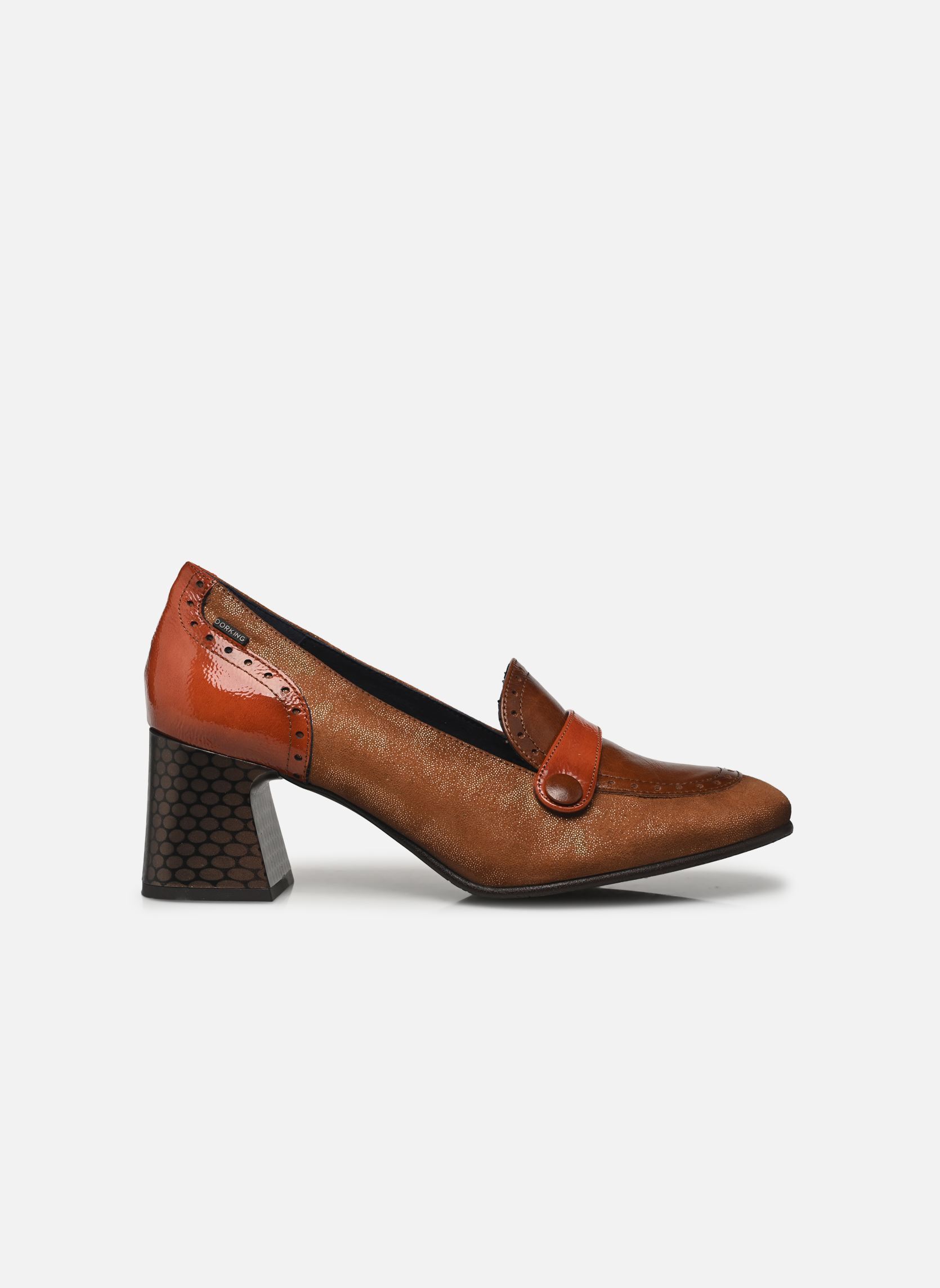 Loafer DACY D9614 damen braun Dorking Loafer DACY D9614 damen braun PLATINI+ALIAS+NAPL CUERO +LIBA