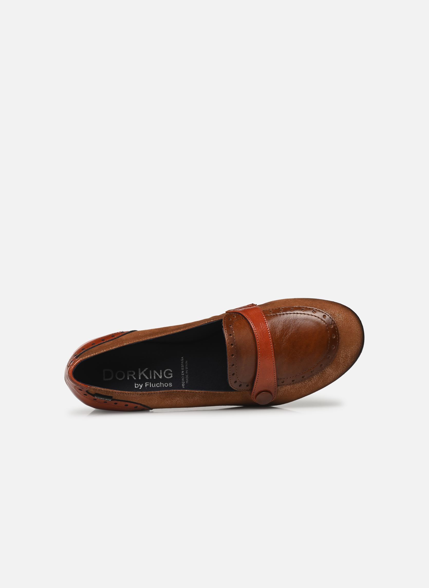 Loafer DACY D9614 damen braun Dorking Loafer DACY D9614 damen braun PLATINI+ALIAS+NAPL CUERO +LIBA