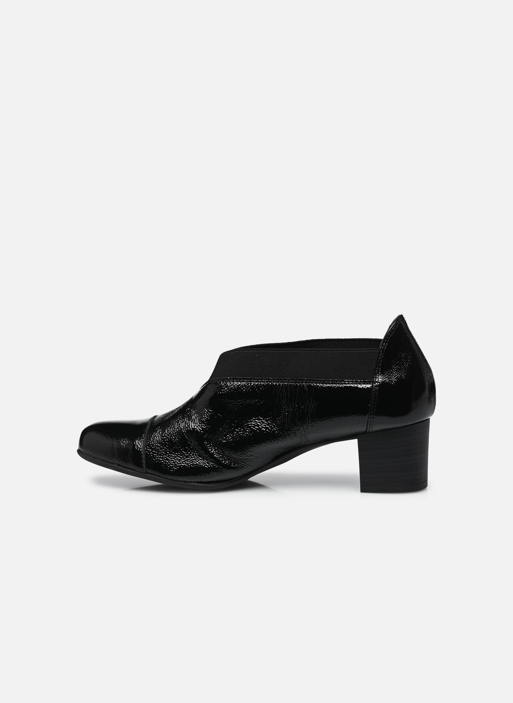 Niedrige Ankle Boots GEMINIS D8638 damen schwarz Dorking Niedrige Ankle Boots GEMINIS D8638 damen schwarz NAPLAK NEGRO