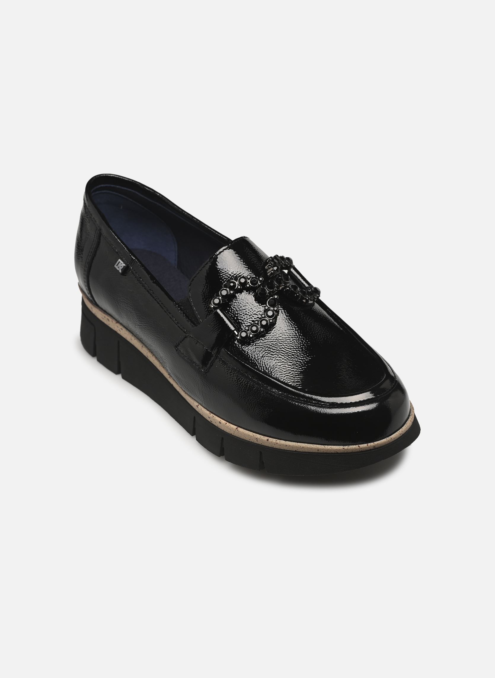 Mocassins INDIA D9325 femme noir Dorking Mocassins INDIA D9325 femme noir Naplak Negro