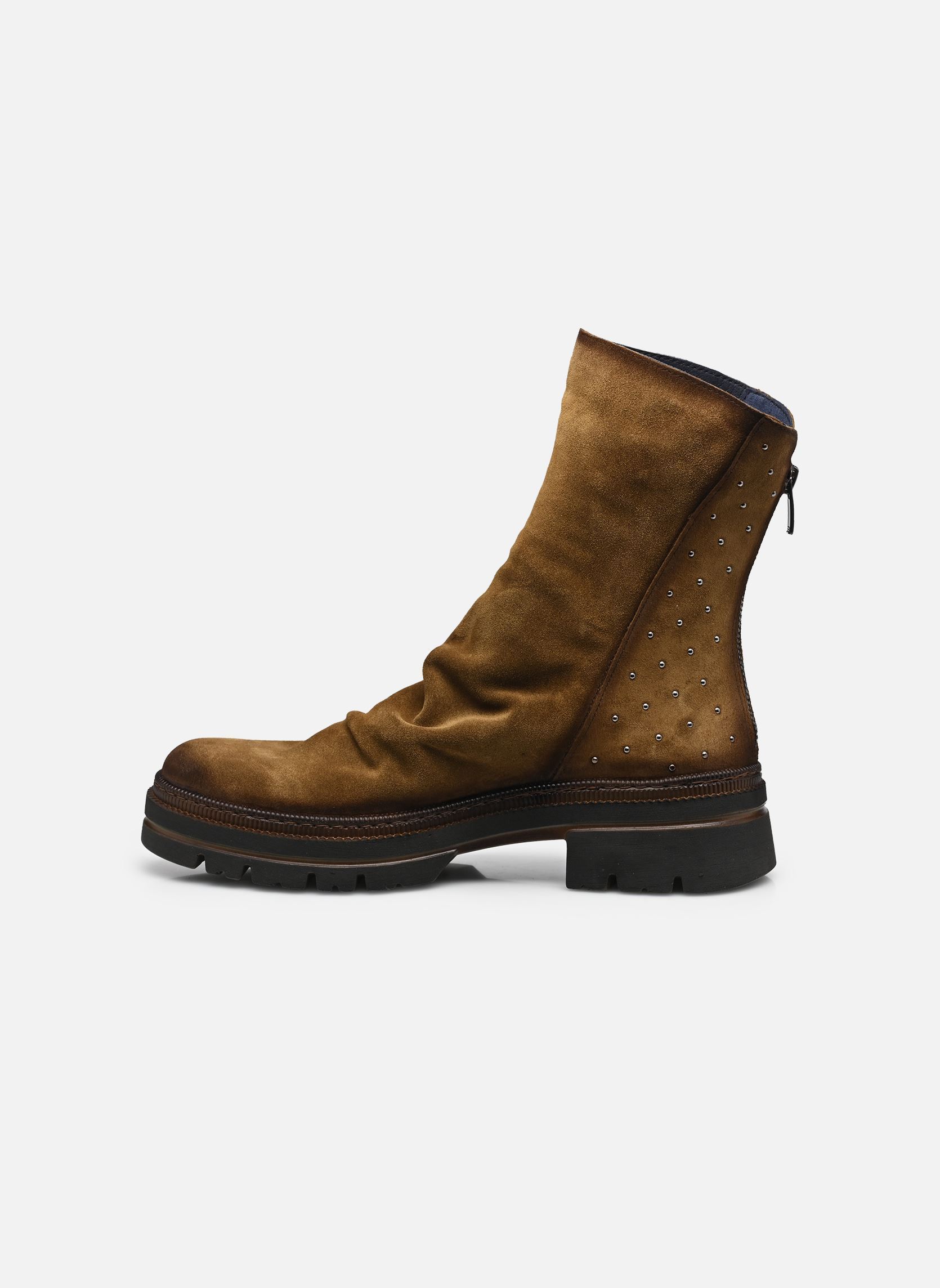 Enkellaarzen en boots COSMO D9397 dames groen Dorking Enkellaarzen en boots COSMO D9397 dames groen ARIZONA MOSS
