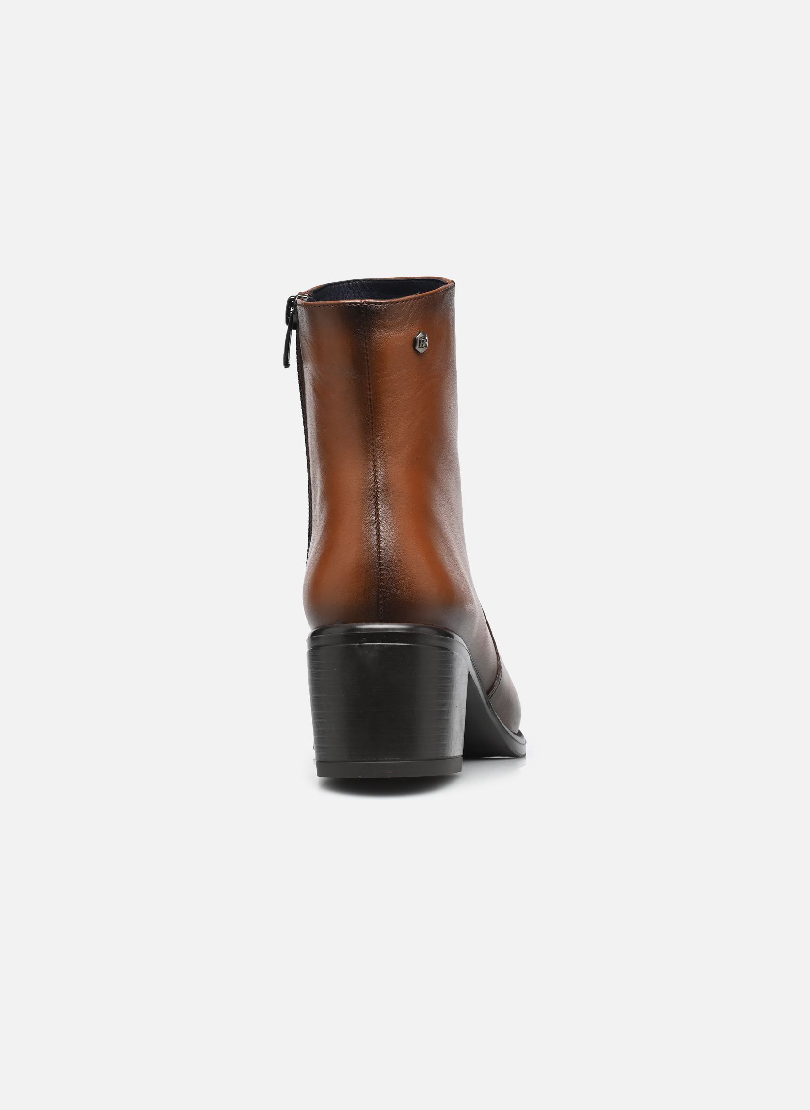 Bottines et boots LEXI D9529 femme marron Dorking Bottines et boots LEXI D9529 femme marron SUGAR CUERO