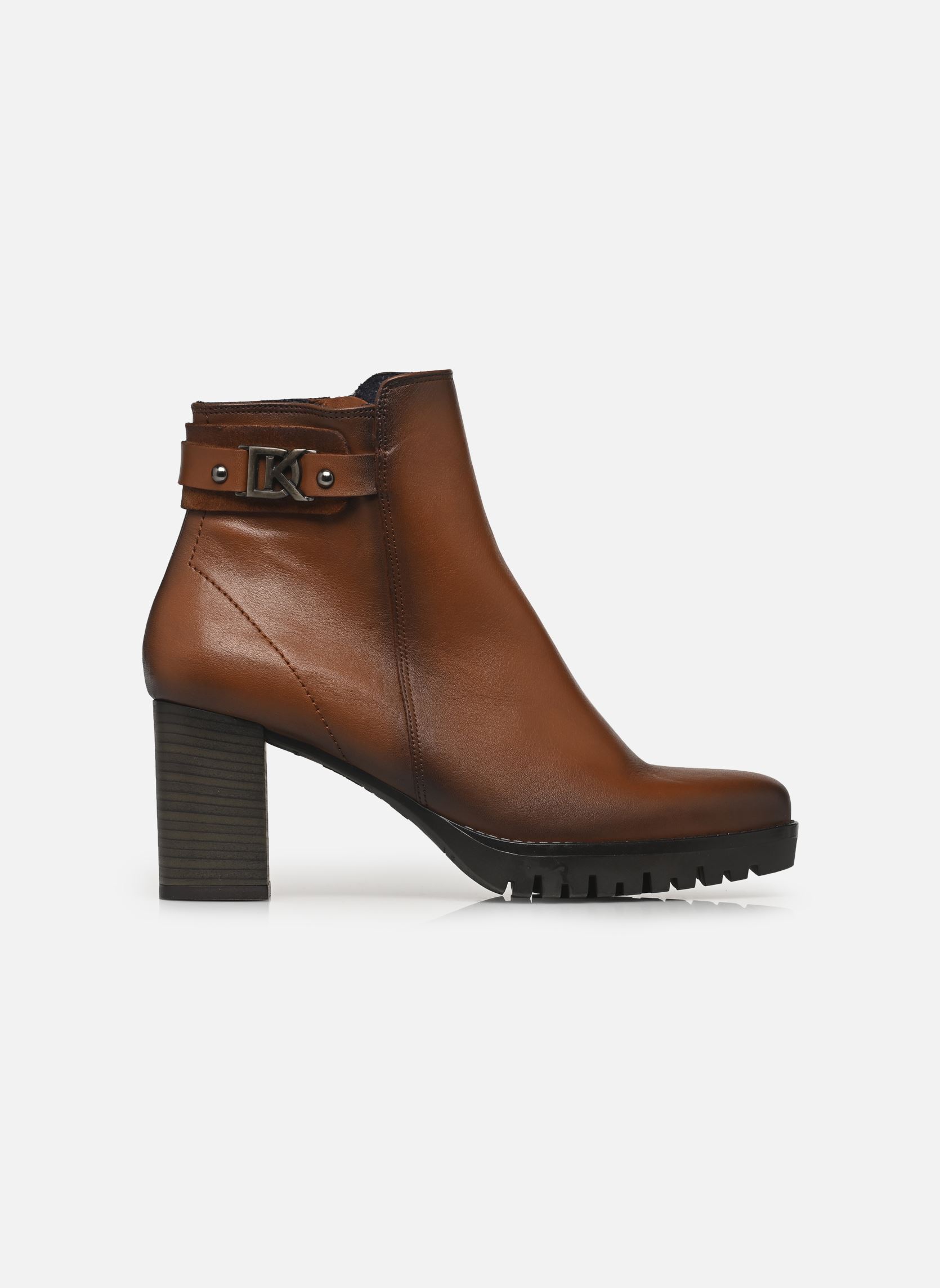Bottines et boots EVIE D9164 femme marron Dorking Bottines et boots EVIE D9164 femme marron SUGAR+CALF CUERO