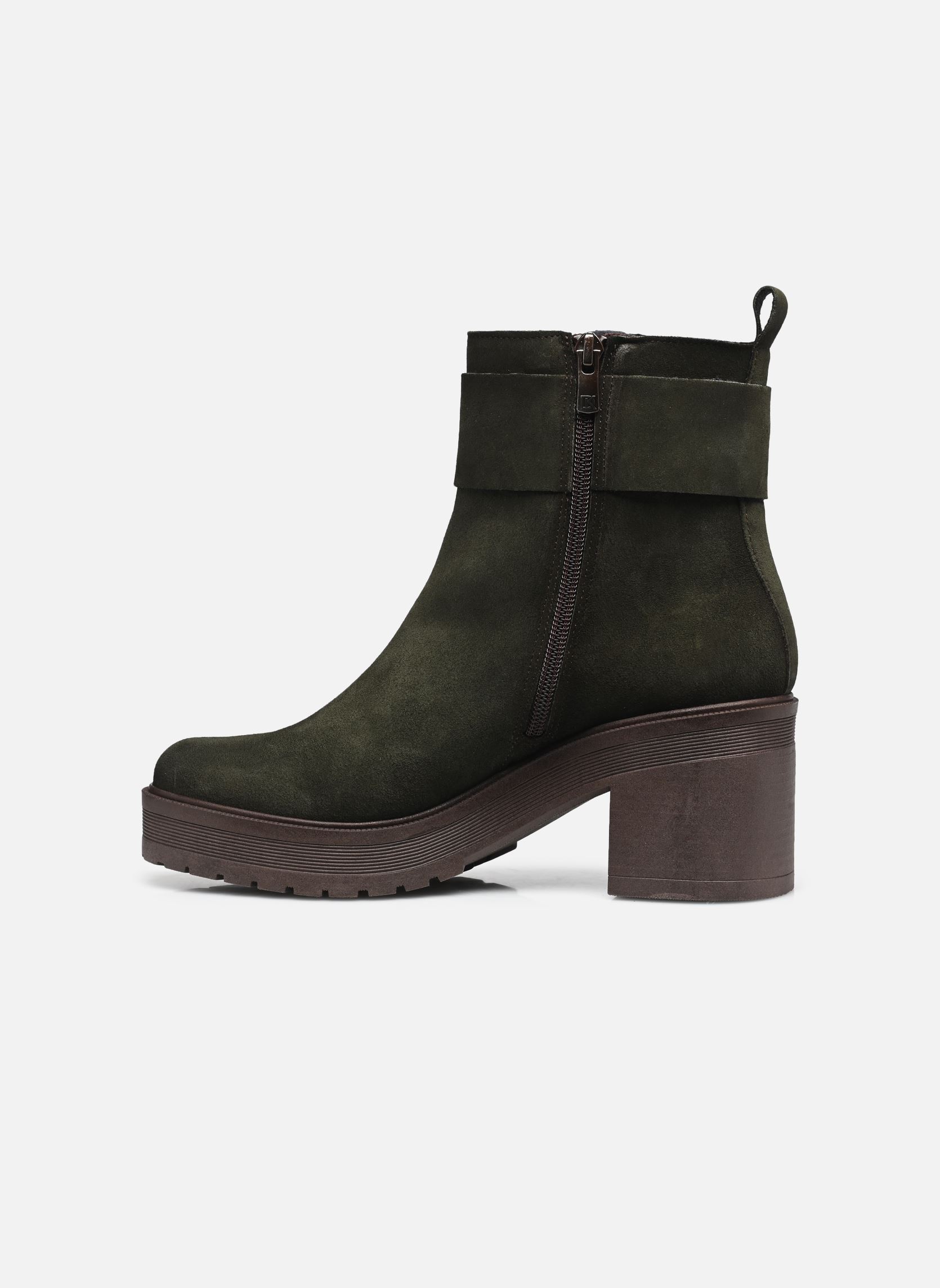 Bottines et boots SARAH D9573 femme vert Dorking Bottines et boots SARAH D9573 femme vert CALF BOSQUE
