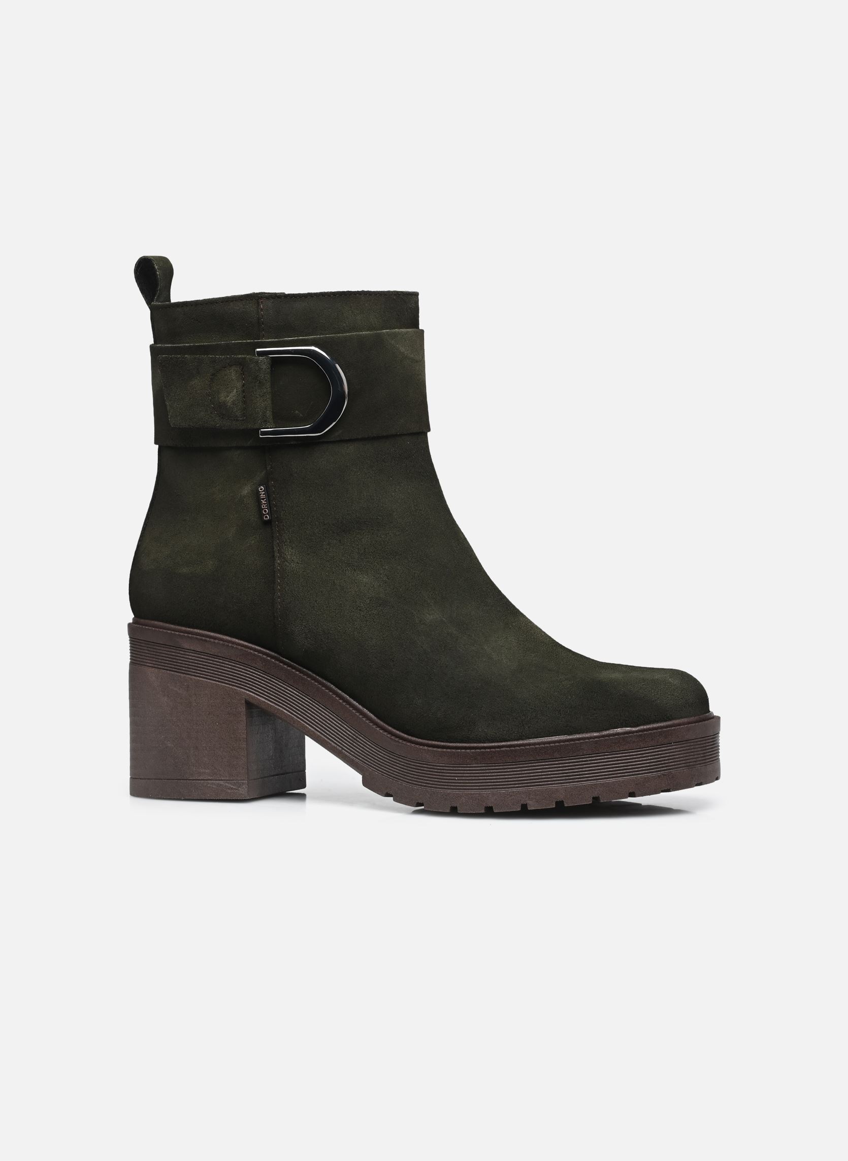 Bottines et boots SARAH D9573 femme vert Dorking Bottines et boots SARAH D9573 femme vert CALF BOSQUE