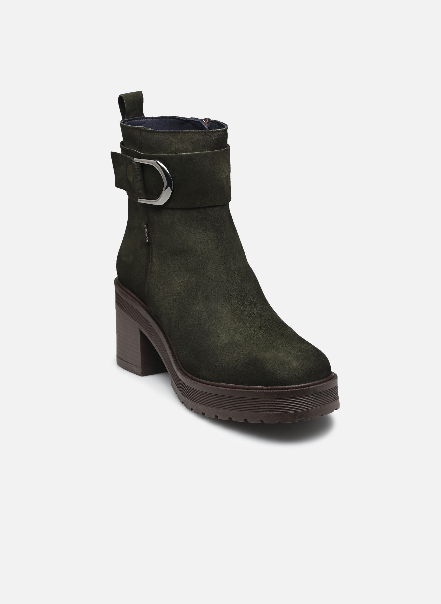 Bottines et boots SARAH D9573 femme vert Dorking Bottines et boots SARAH D9573 femme vert CALF BOSQUE