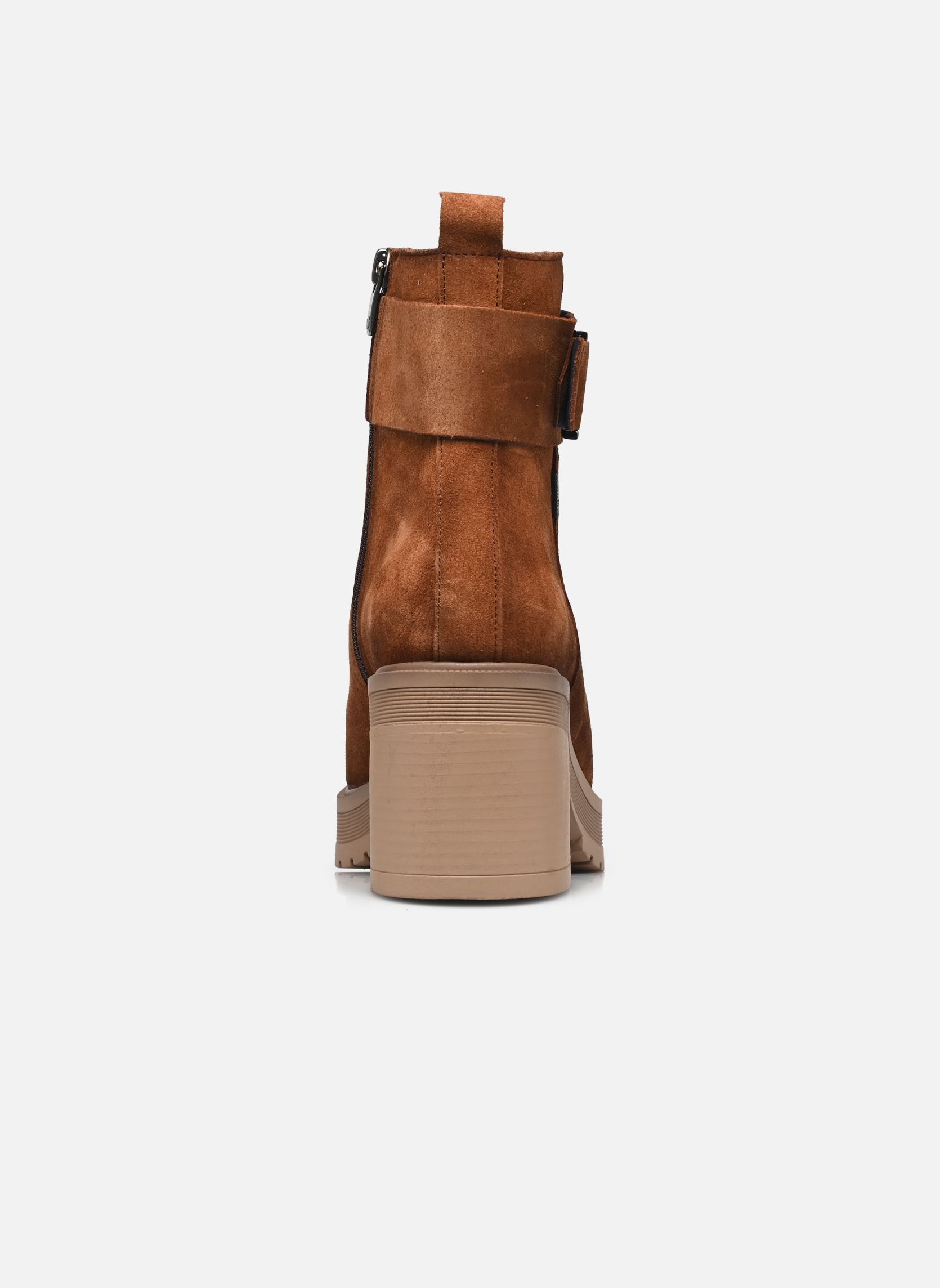 Enkellaarzen en boots SARAH D9573 dames bruin Dorking Enkellaarzen en boots SARAH D9573 dames bruin CALF CUERO