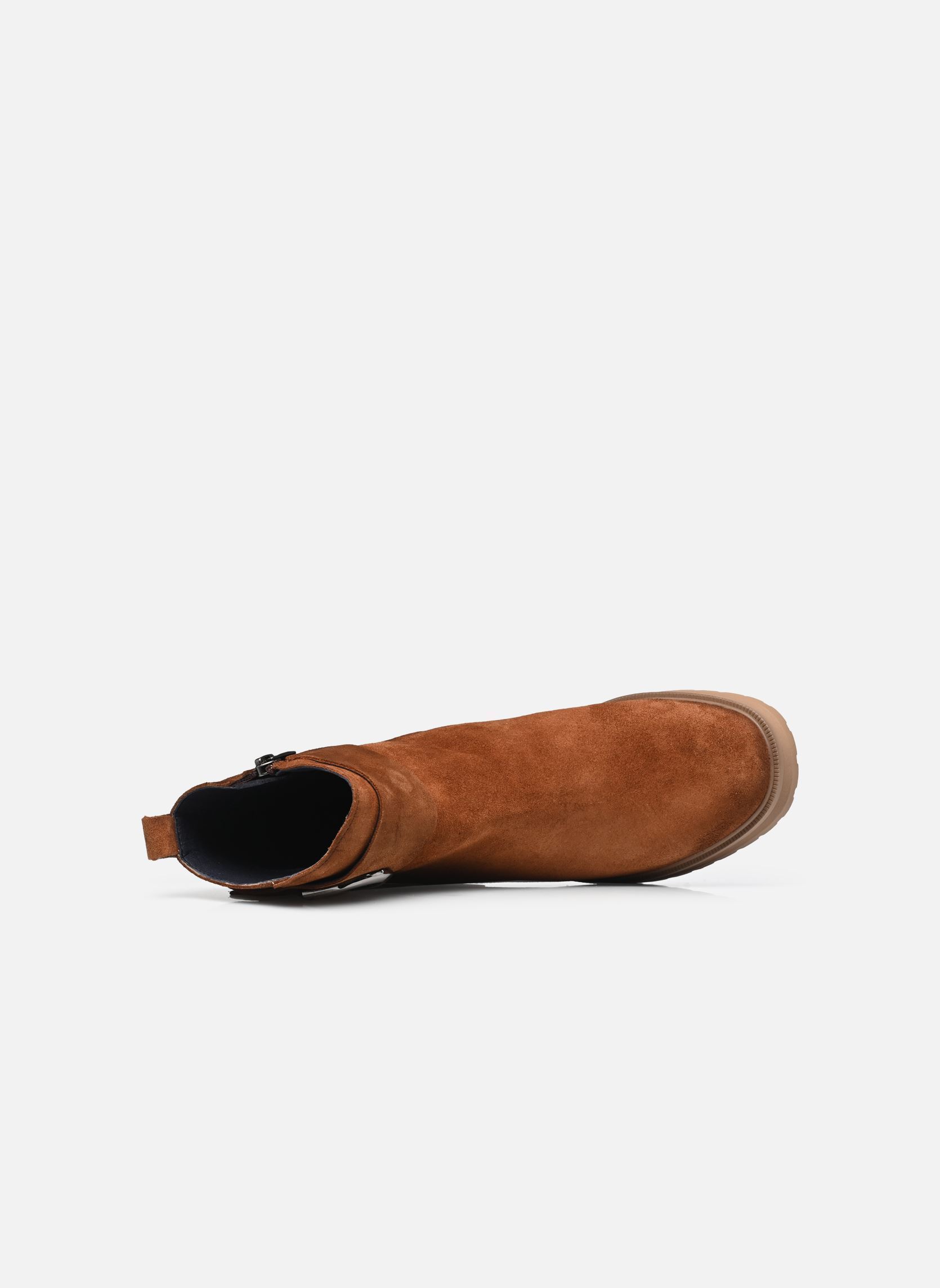 Enkellaarzen en boots SARAH D9573 dames bruin Dorking Enkellaarzen en boots SARAH D9573 dames bruin CALF CUERO