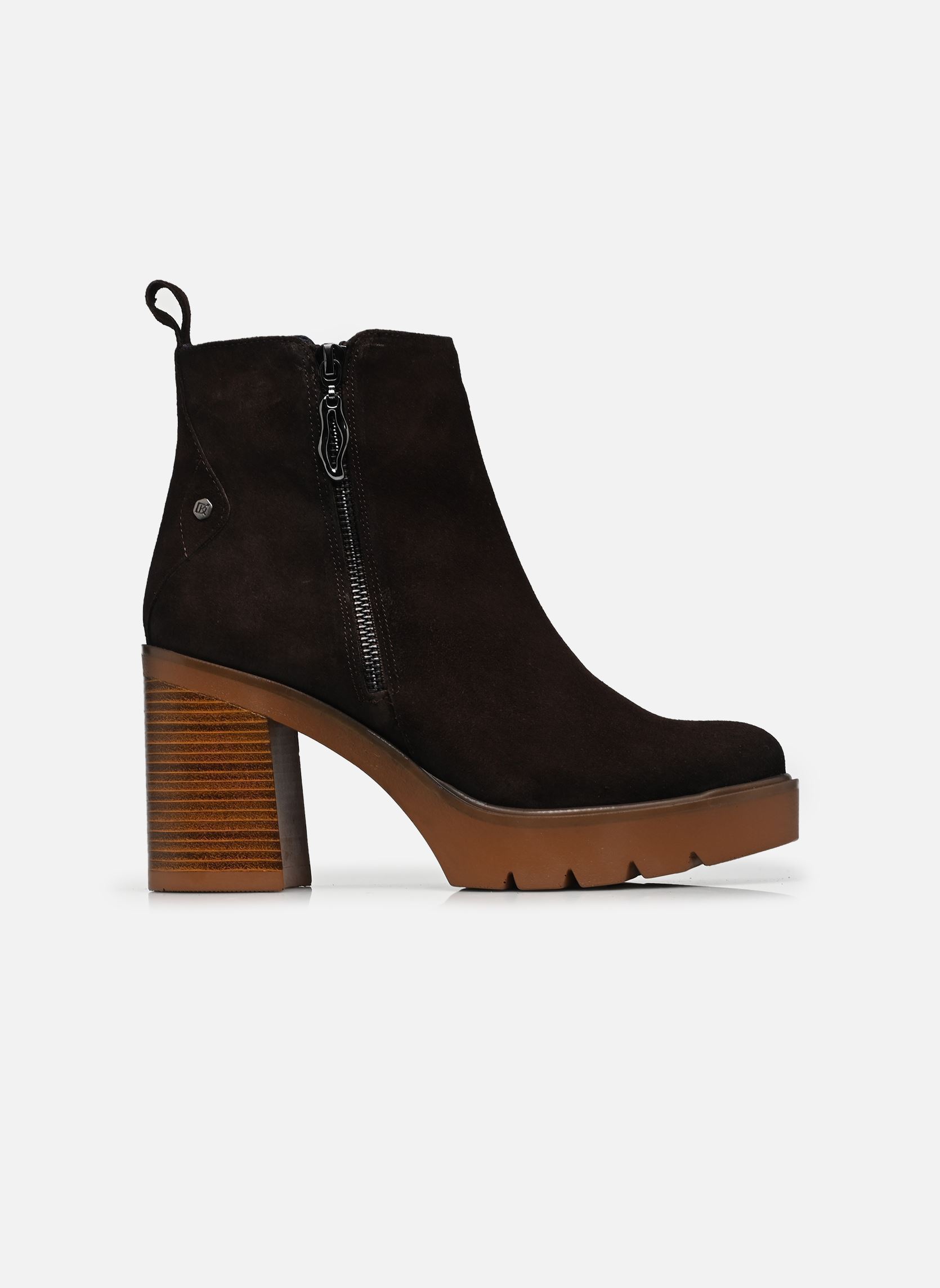 Bottines basses ALERT D9562 femme marron Dorking Bottines basses ALERT D9562 femme marron CALF EBANO