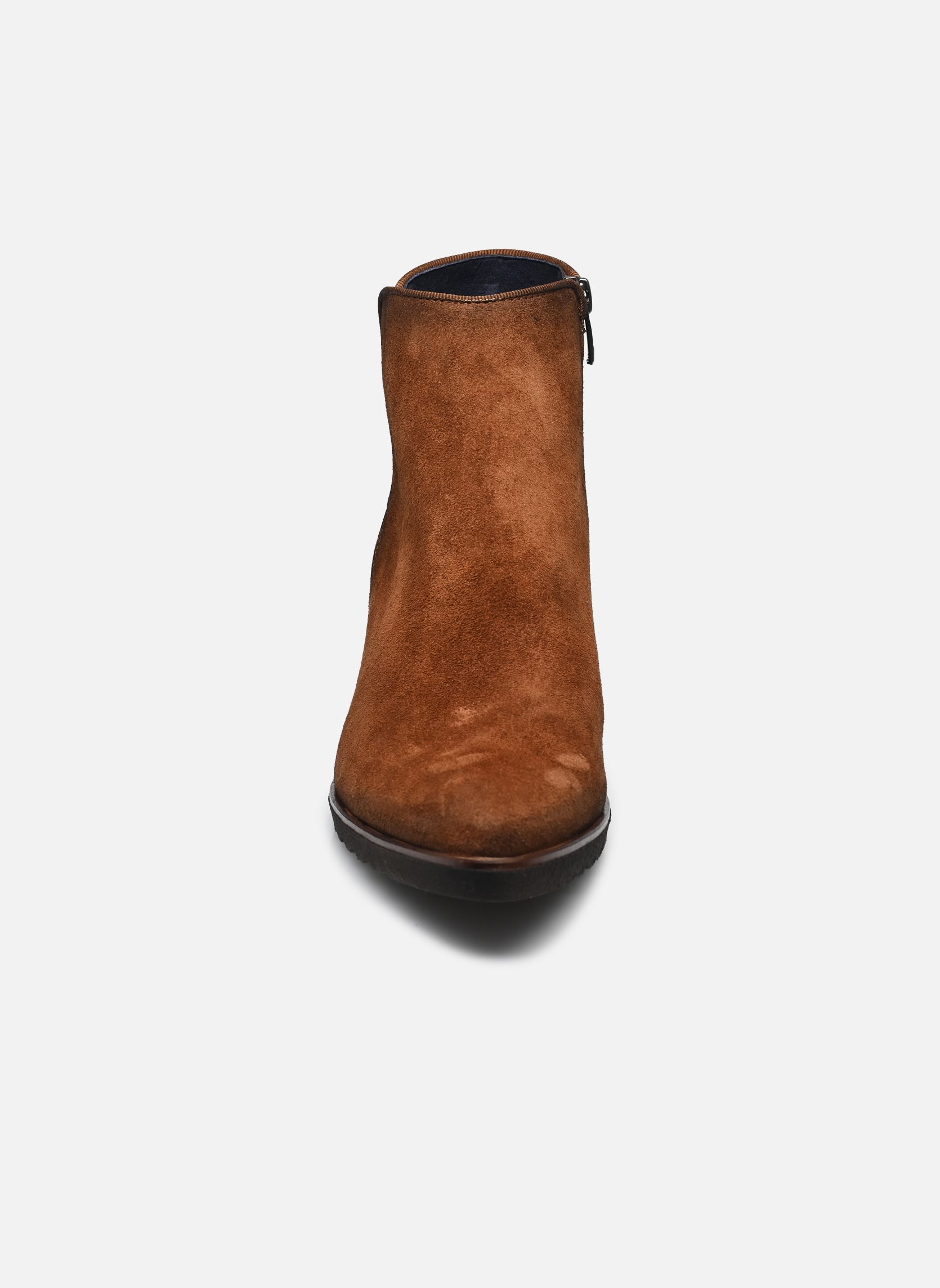Bottines et boots THAIS D7224 femme marron Dorking Bottines et boots THAIS D7224 femme marron CALF CUERO