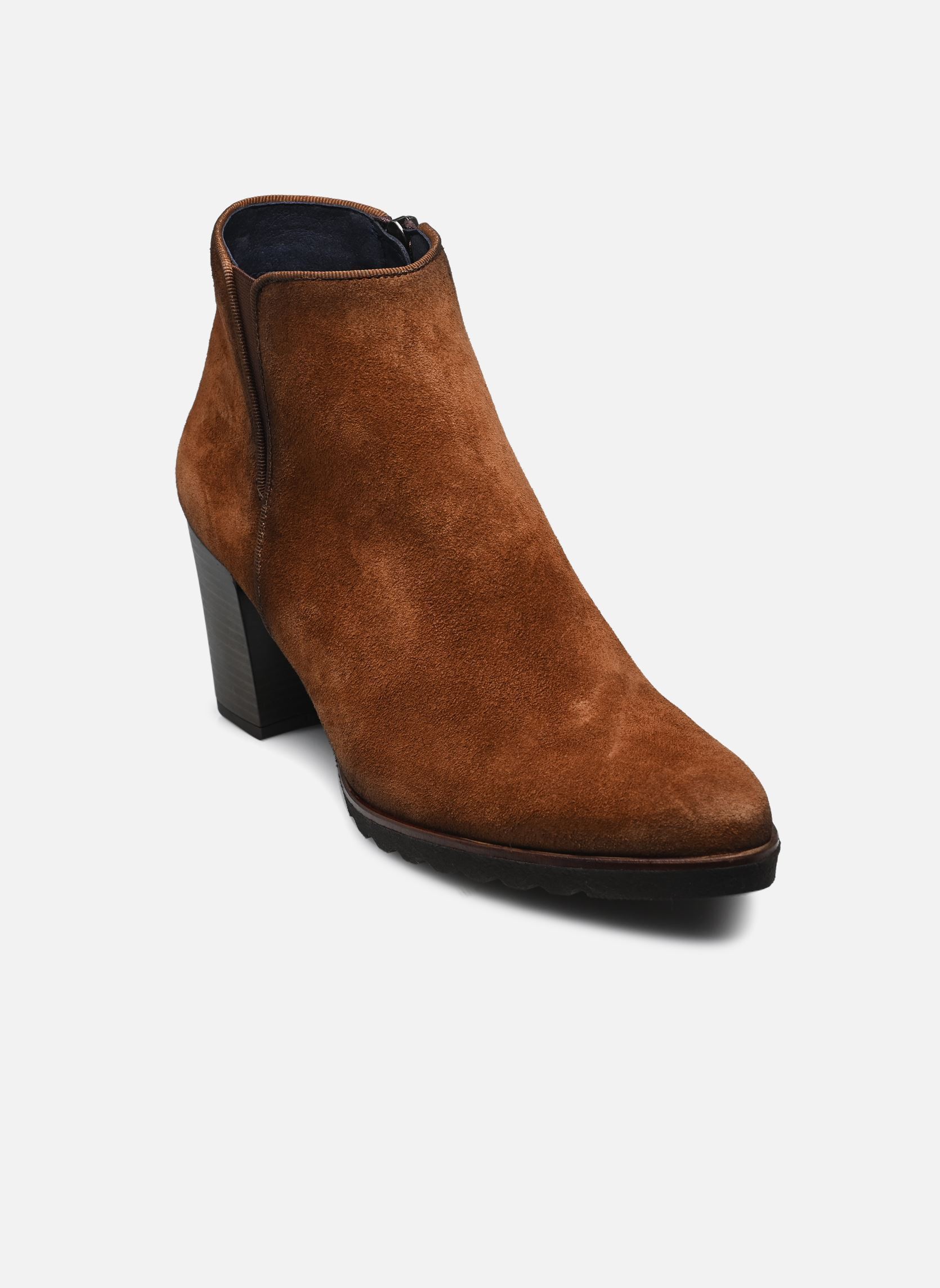 Bottines et boots THAIS D7224 femme marron Dorking Bottines et boots THAIS D7224 femme marron CALF CUERO