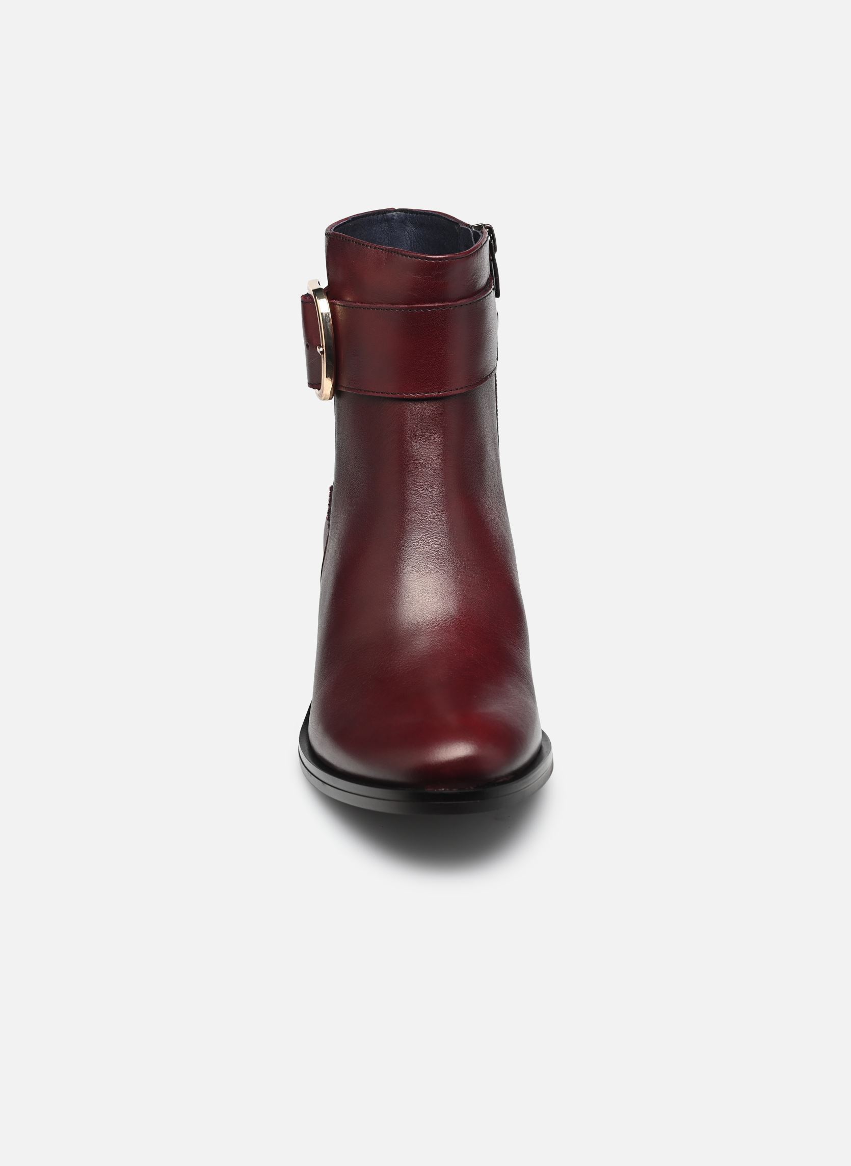 Stiefeletten und Stiefel KIM D9603 damen bordeaux Dorking Stiefeletten und Stiefel KIM D9603 damen bordeaux TOSCANA BURDEOS