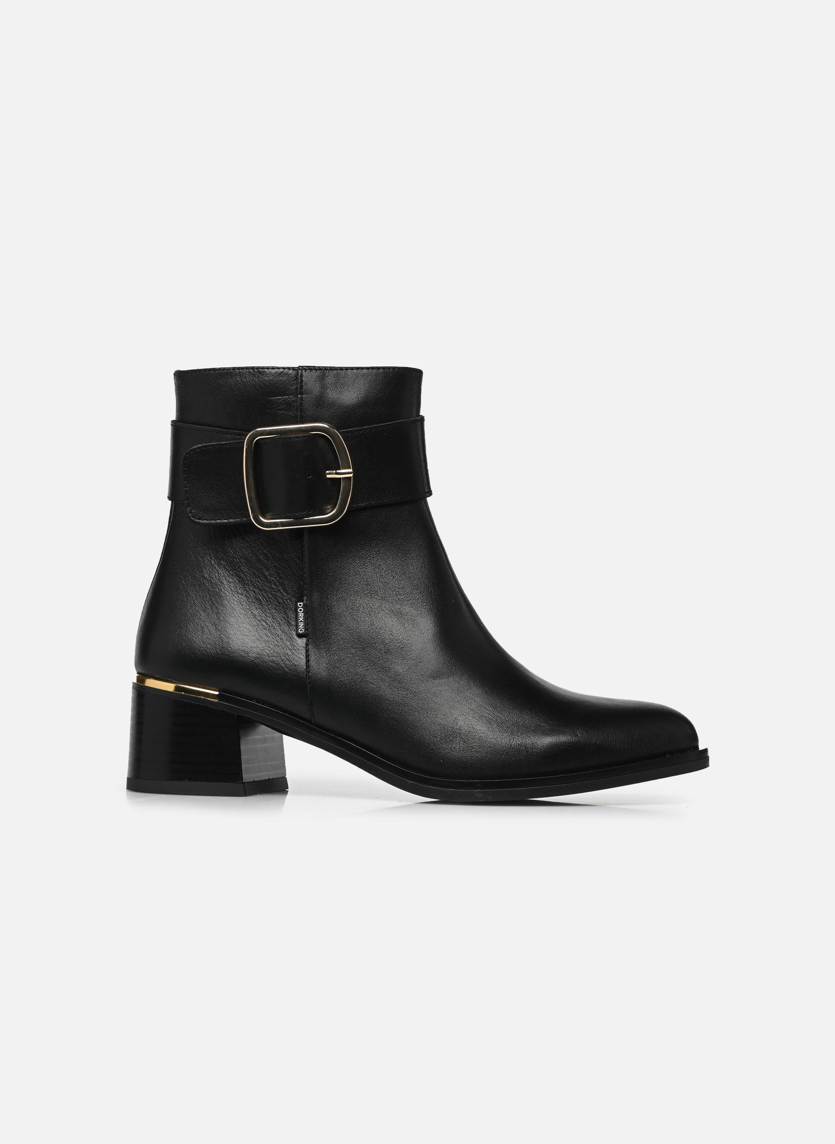 Enkellaarzen en boots KIM D9603 dames zwart Dorking Enkellaarzen en boots KIM D9603 dames zwart TOSCANA NEGRO