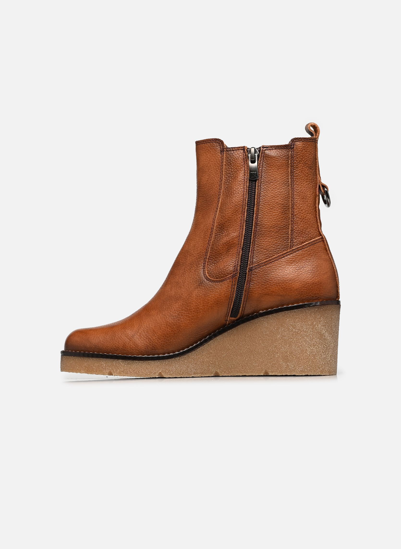 Bottines basses LALIE D9191 femme marron Dorking Bottines basses LALIE D9191 femme marron INDIOS CUERO