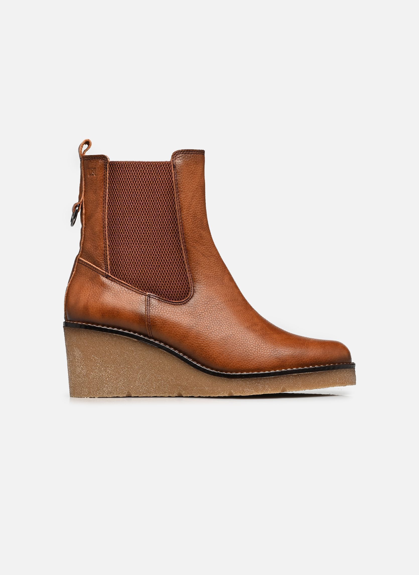 Bottines basses LALIE D9191 femme marron Dorking Bottines basses LALIE D9191 femme marron INDIOS CUERO