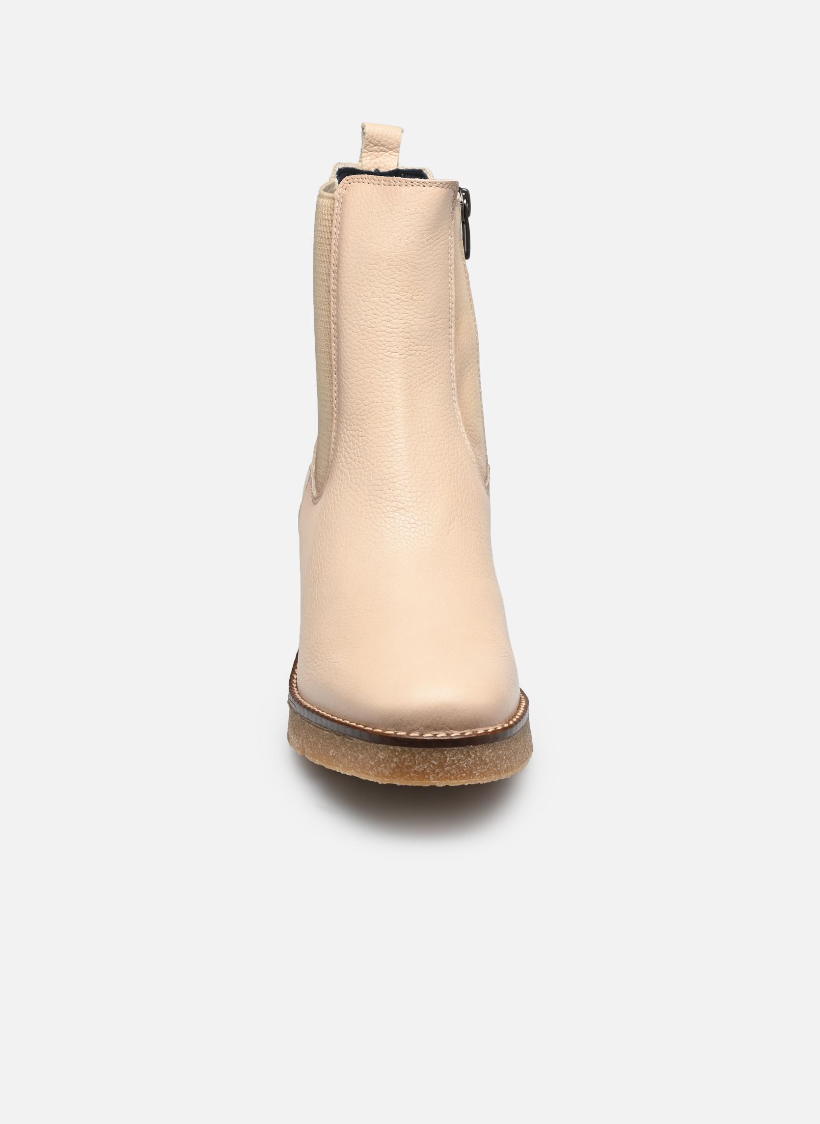 Enkellaarzen en boots LALIE D9191 dames beige Dorking Enkellaarzen en boots LALIE D9191 dames beige INDIOS BEIGE