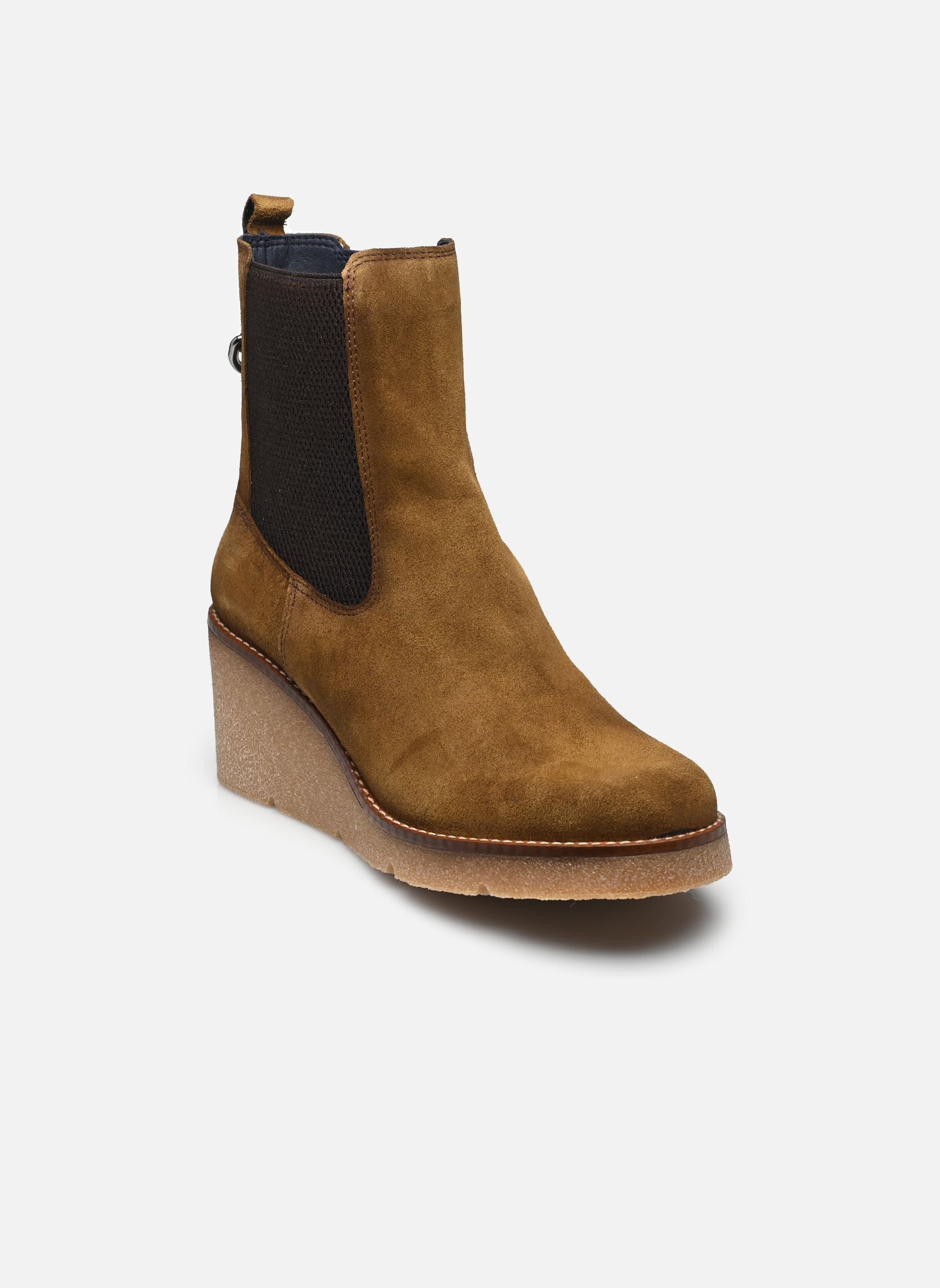 Bottines et boots LALIE D9191 femme vert Dorking Bottines et boots LALIE D9191 femme vert CALF MOSS