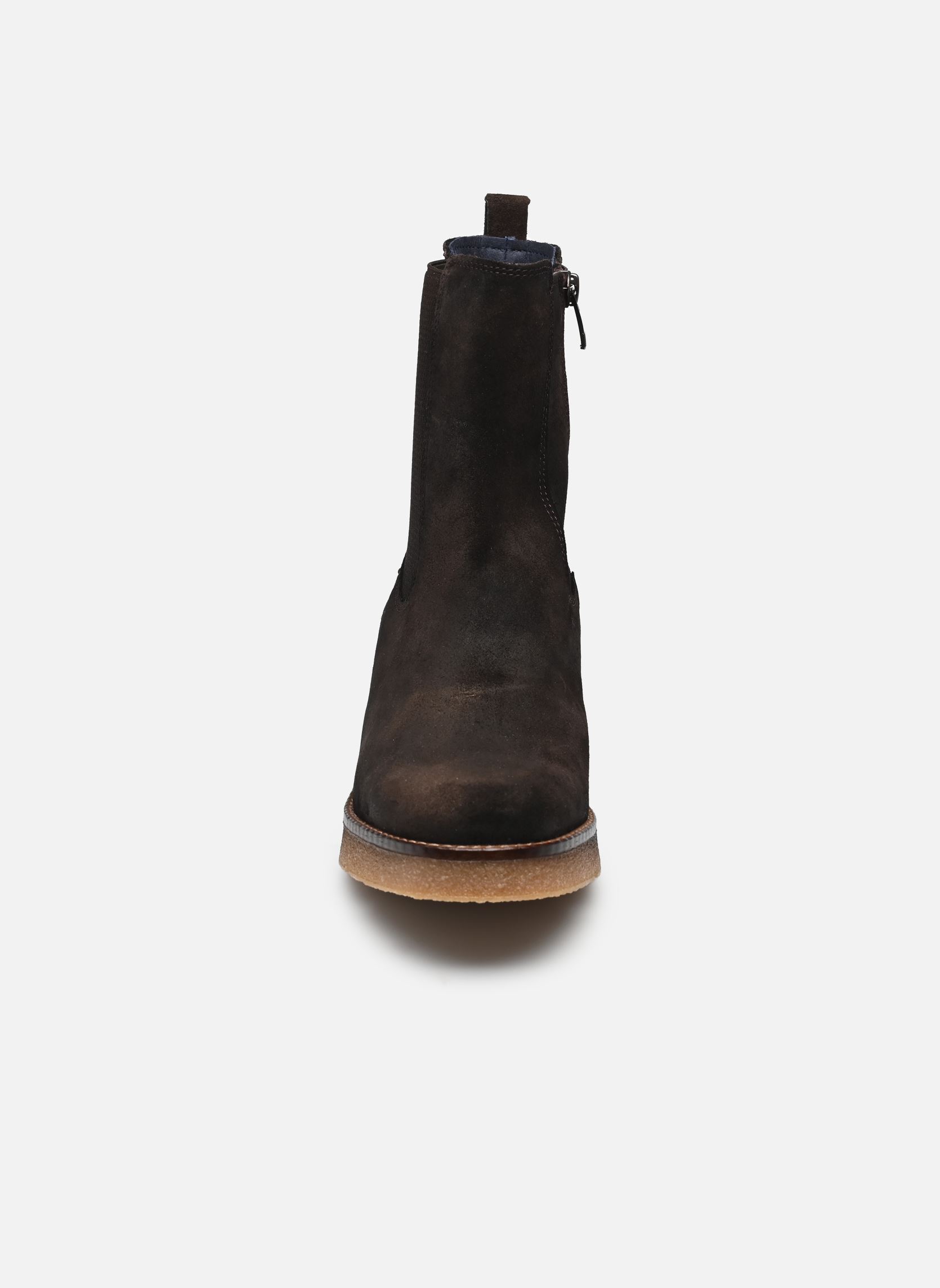 Enkellaarzen en boots LALIE D9191 dames bruin Dorking Enkellaarzen en boots LALIE D9191 dames bruin CALF EBANO