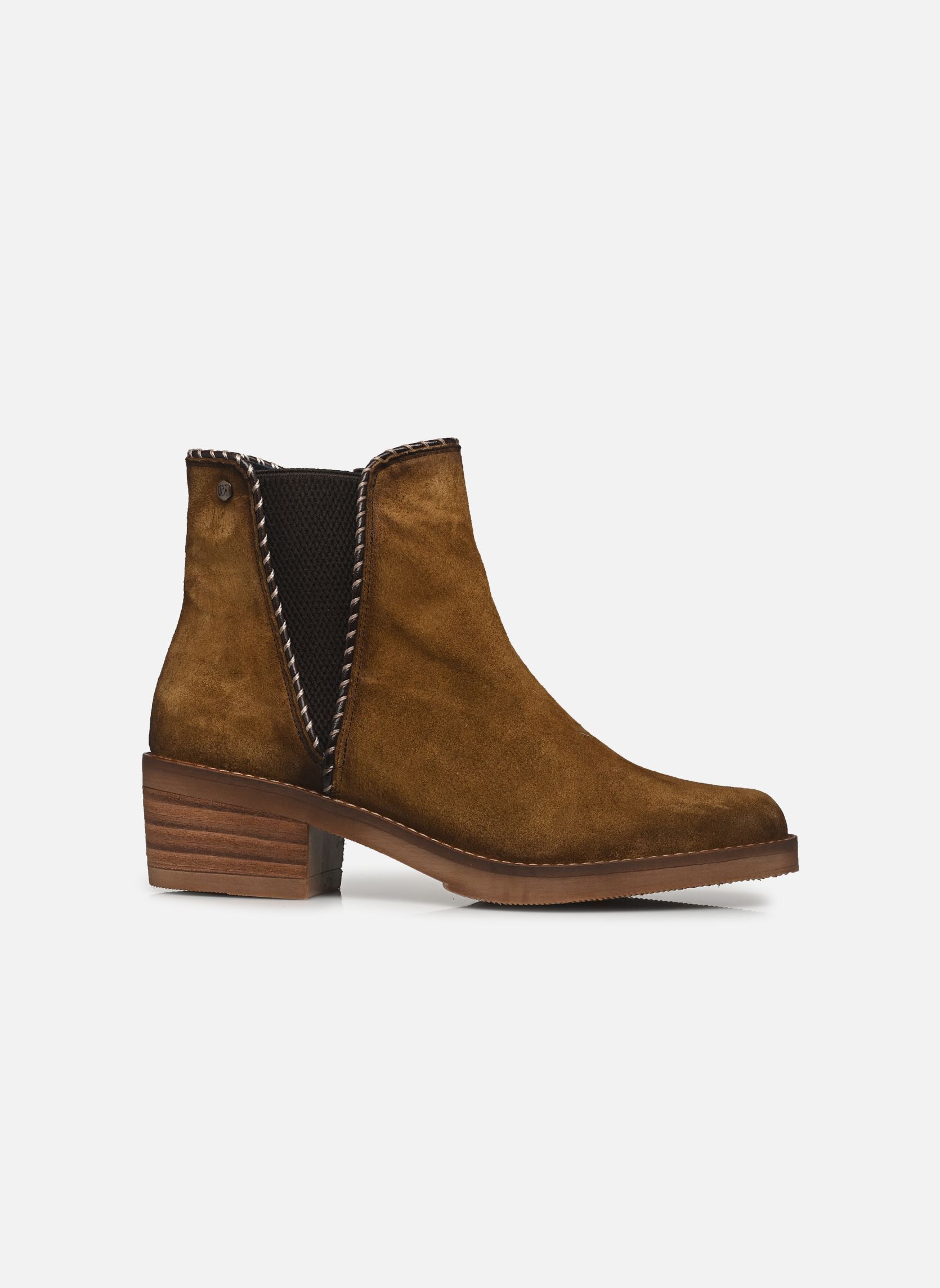 Enkellaarzen en boots LAYLA D9545 dames groen Dorking Enkellaarzen en boots LAYLA D9545 dames groen CALF MOSS