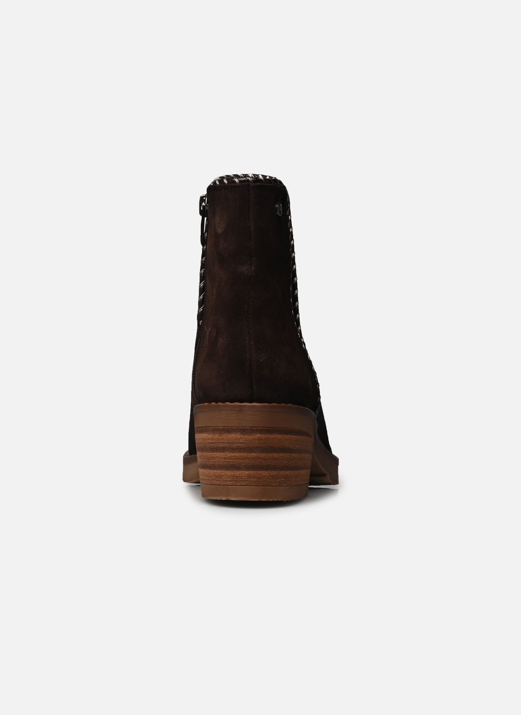 Enkellaarzen en boots LAYLA D9545 dames bruin Dorking Enkellaarzen en boots LAYLA D9545 dames bruin CALF EBANO