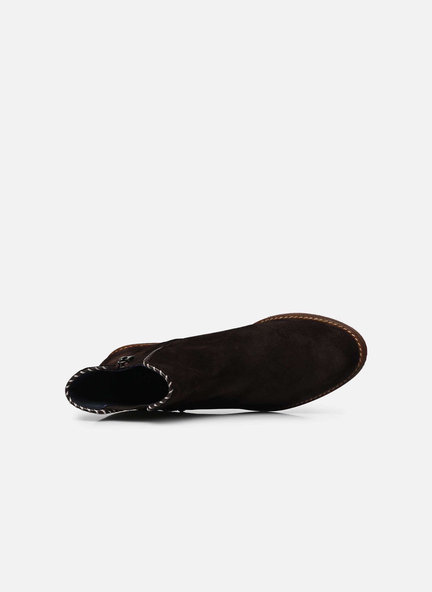 Enkellaarzen en boots LAYLA D9545 dames bruin Dorking Enkellaarzen en boots LAYLA D9545 dames bruin CALF EBANO