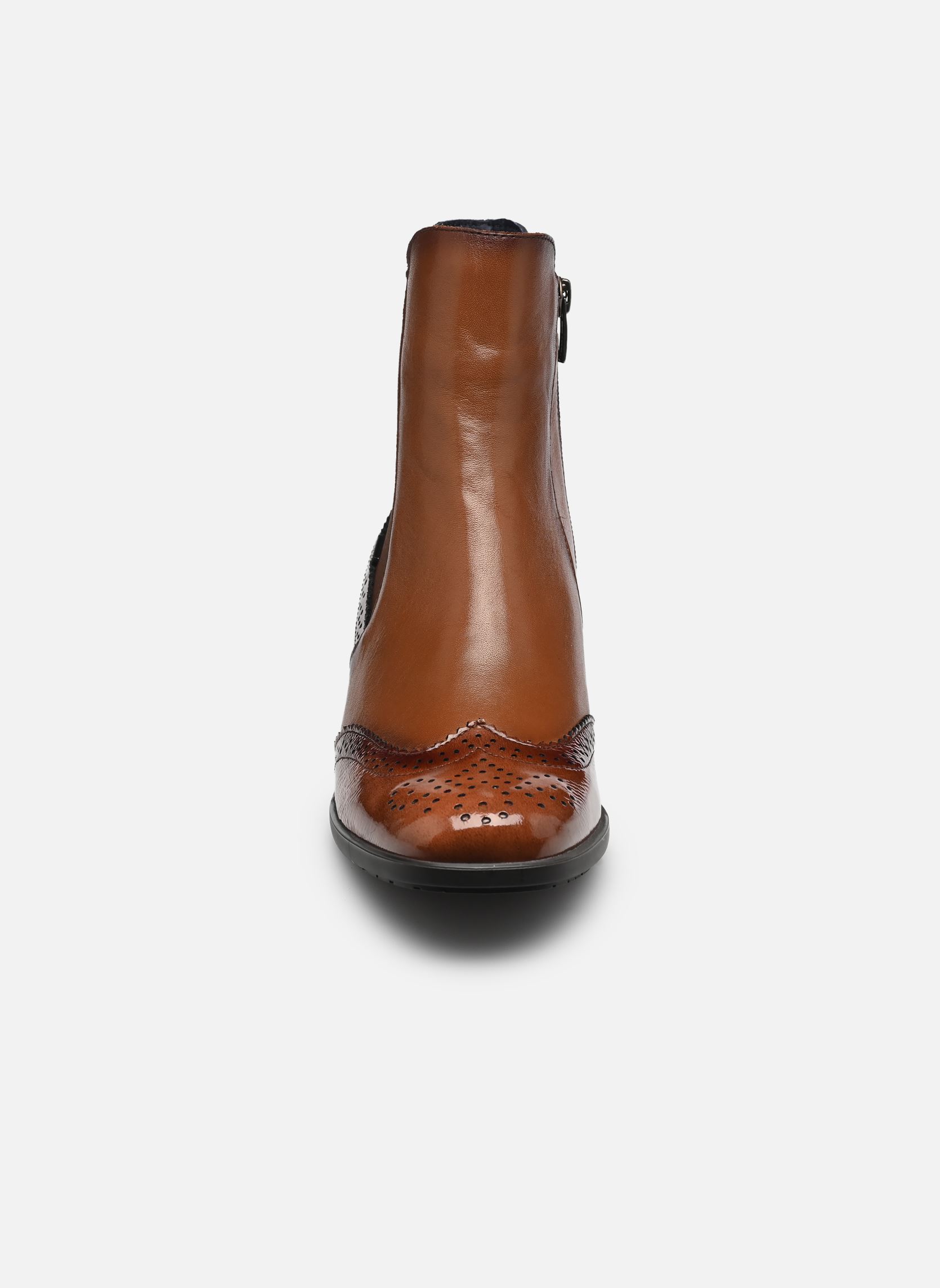 Enkellaarzen en boots IKIA D9368 dames bruin Dorking Enkellaarzen en boots IKIA D9368 dames bruin NAPLAK+SUGAR+NAPLA CUERO