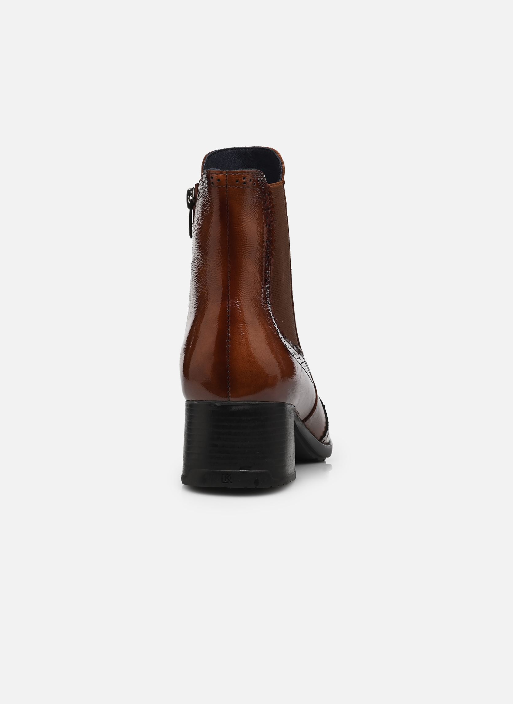 Enkellaarzen en boots IKIA D9368 dames bruin Dorking Enkellaarzen en boots IKIA D9368 dames bruin NAPLAK+SUGAR+NAPLA CUERO