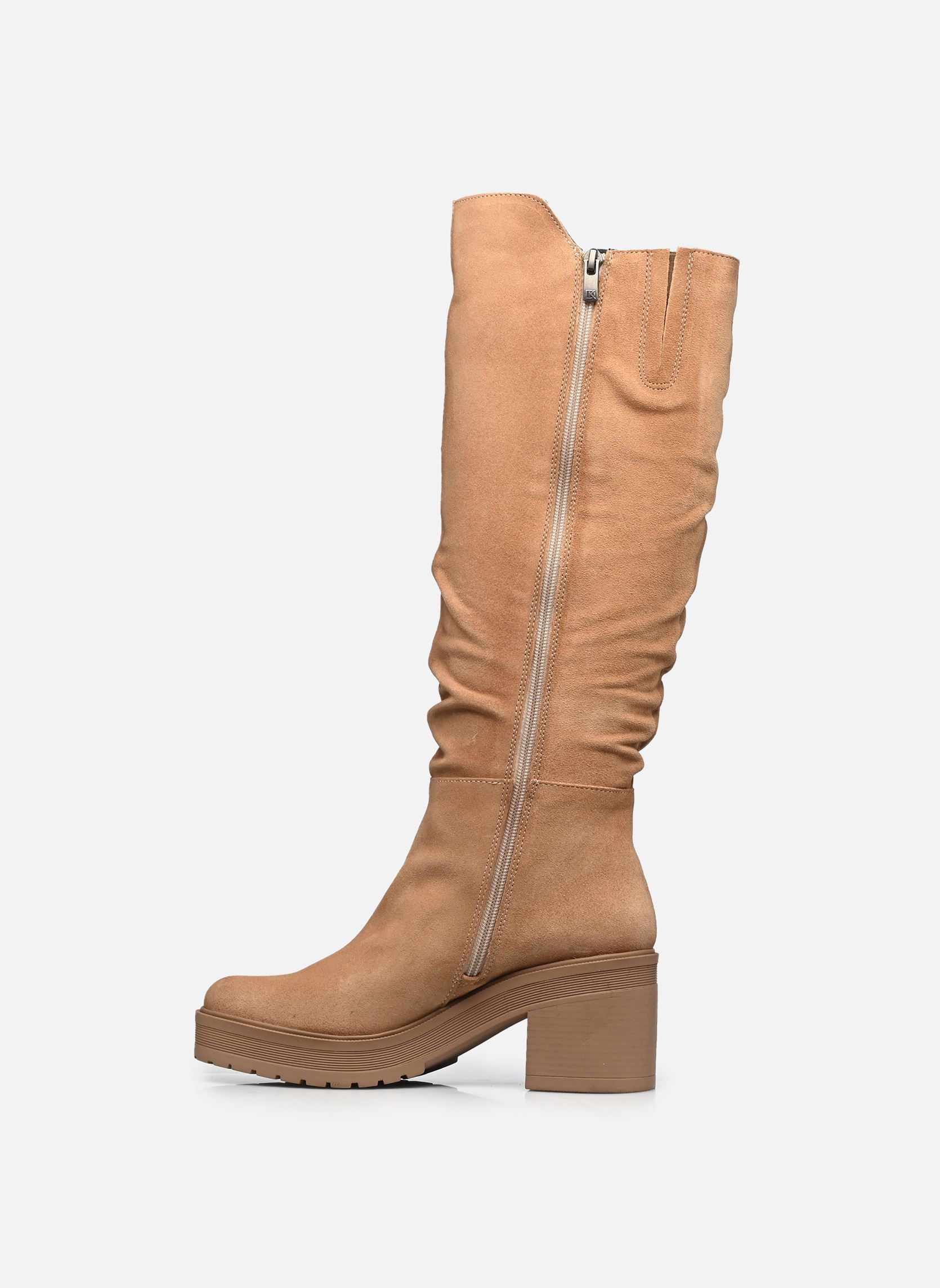Laarzen SARAH D9574 dames beige Dorking Laarzen SARAH D9574 dames beige CALF CORDA