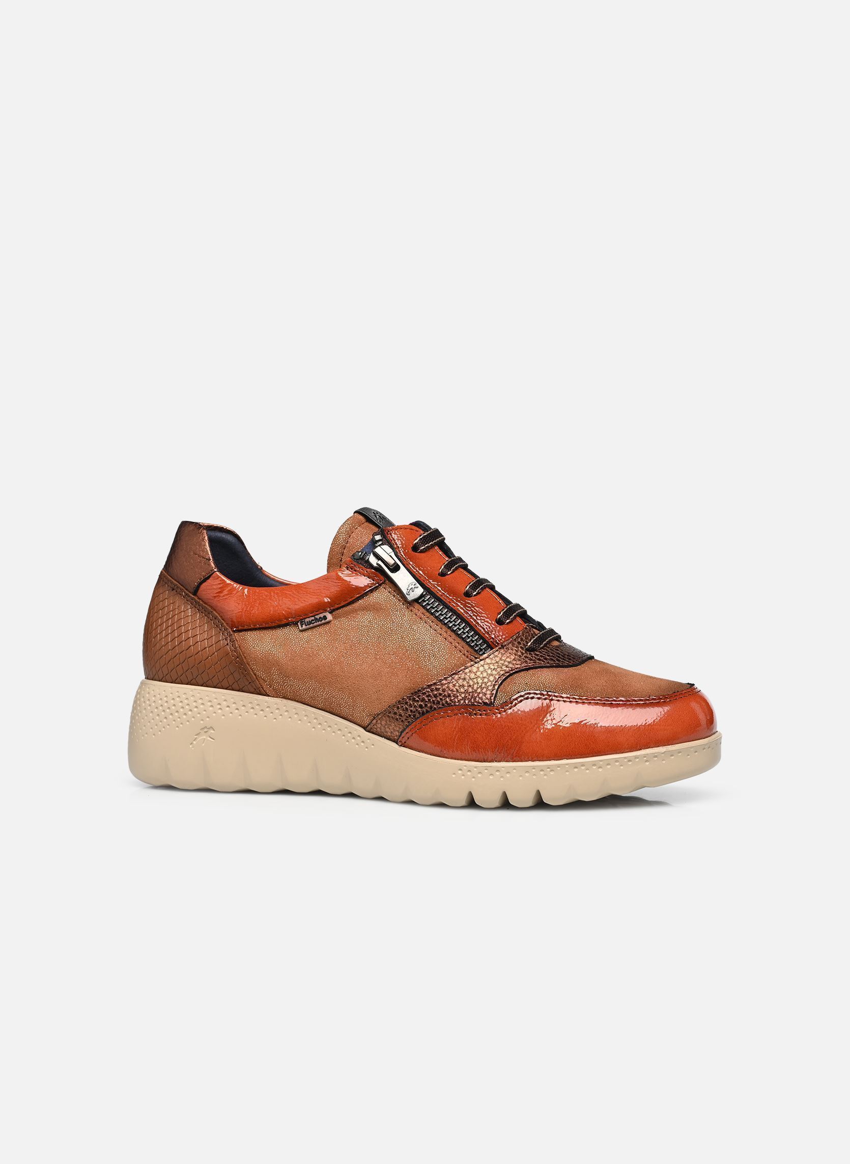 Baskets compensées LIVE F2248 femme marron Fluchos Baskets compensées LIVE F2248 femme marron PLATINI CUERO+COM.3
