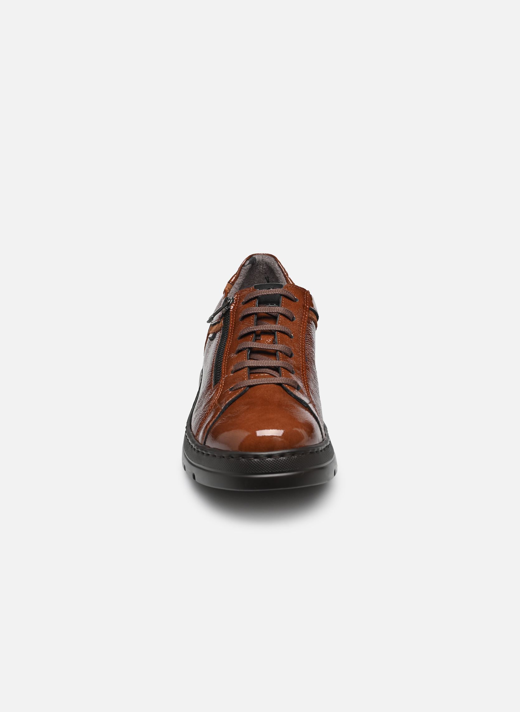 Plateau-Sneaker POMPAS F1666 damen braun Fluchos Plateau-Sneaker POMPAS F1666 damen braun NAPLACK CALF CUERO CUERO