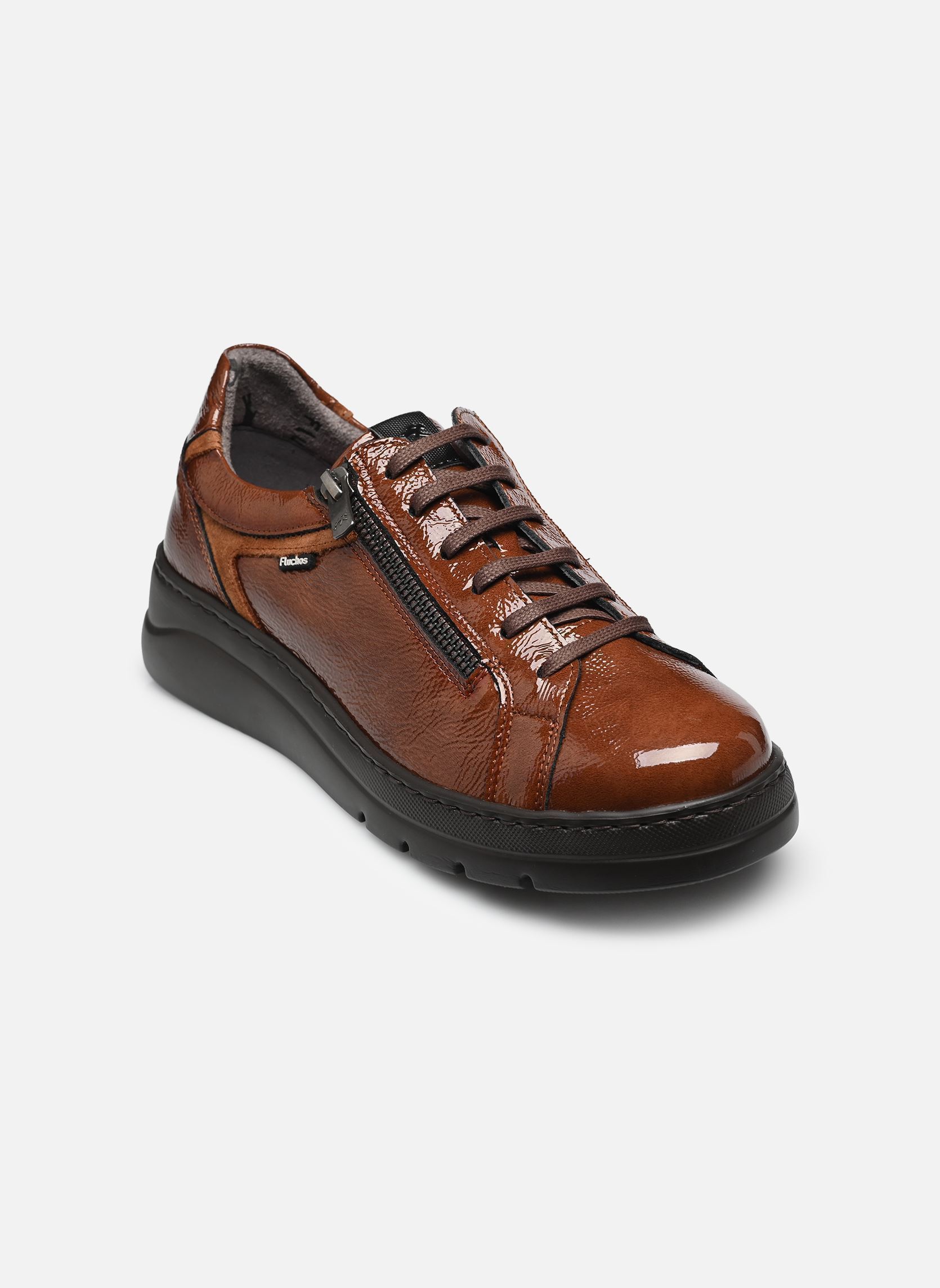 Plateau-Sneaker POMPAS F1666 damen braun Fluchos Plateau-Sneaker POMPAS F1666 damen braun NAPLACK CALF CUERO CUERO