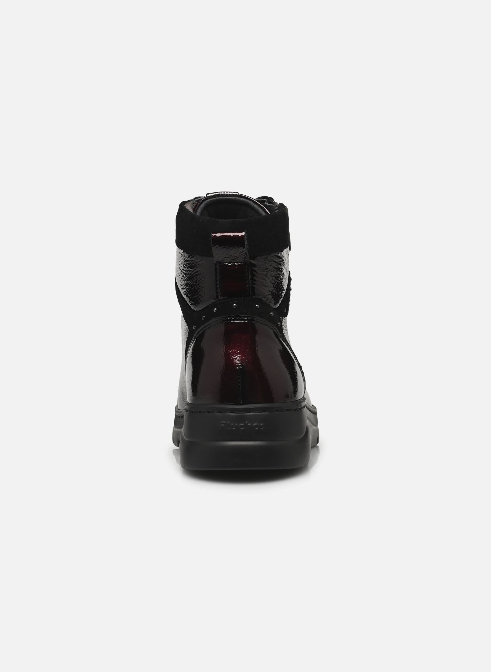 Bottines à lacets POMPAS F2250 femme bordeaux Fluchos Bottines à lacets POMPAS F2250 femme bordeaux NAPLACK CALF BURDEOS NEGRO