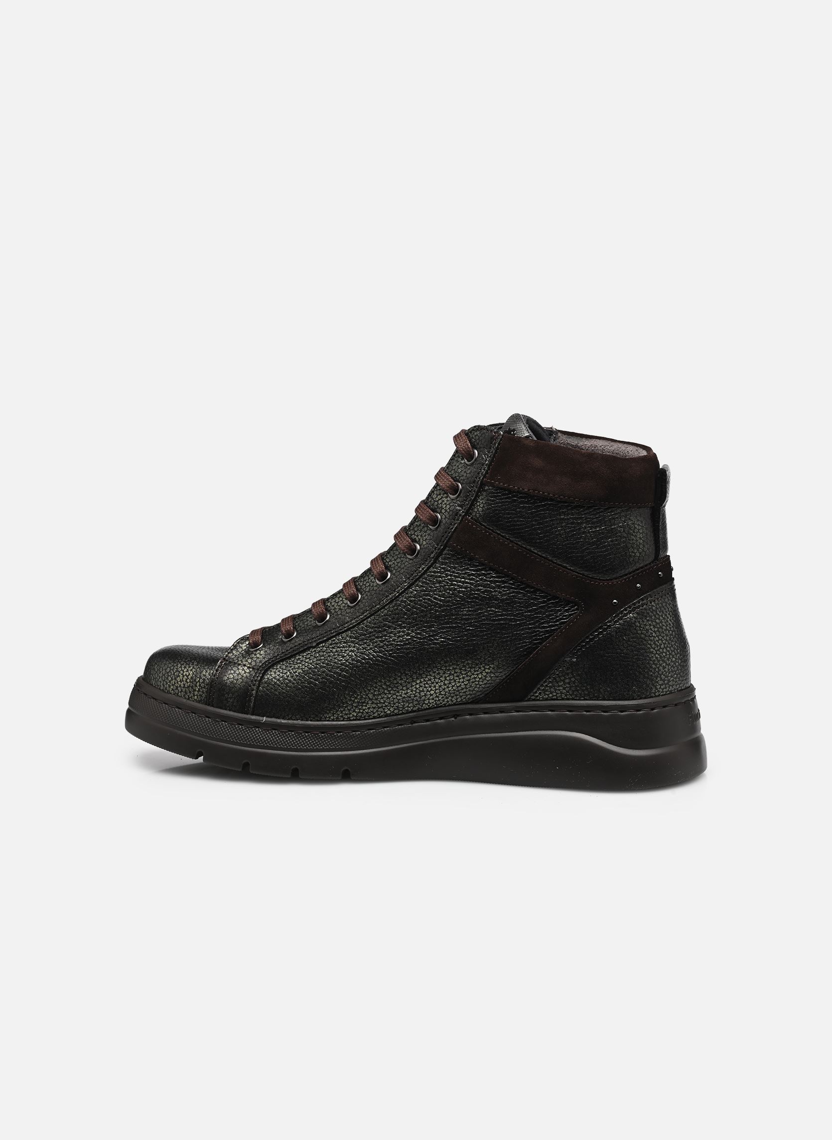 Bottines à lacets POMPAS F2250 femme vert Fluchos Bottines à lacets POMPAS F2250 femme vert ELIT CALF HERB EBANO