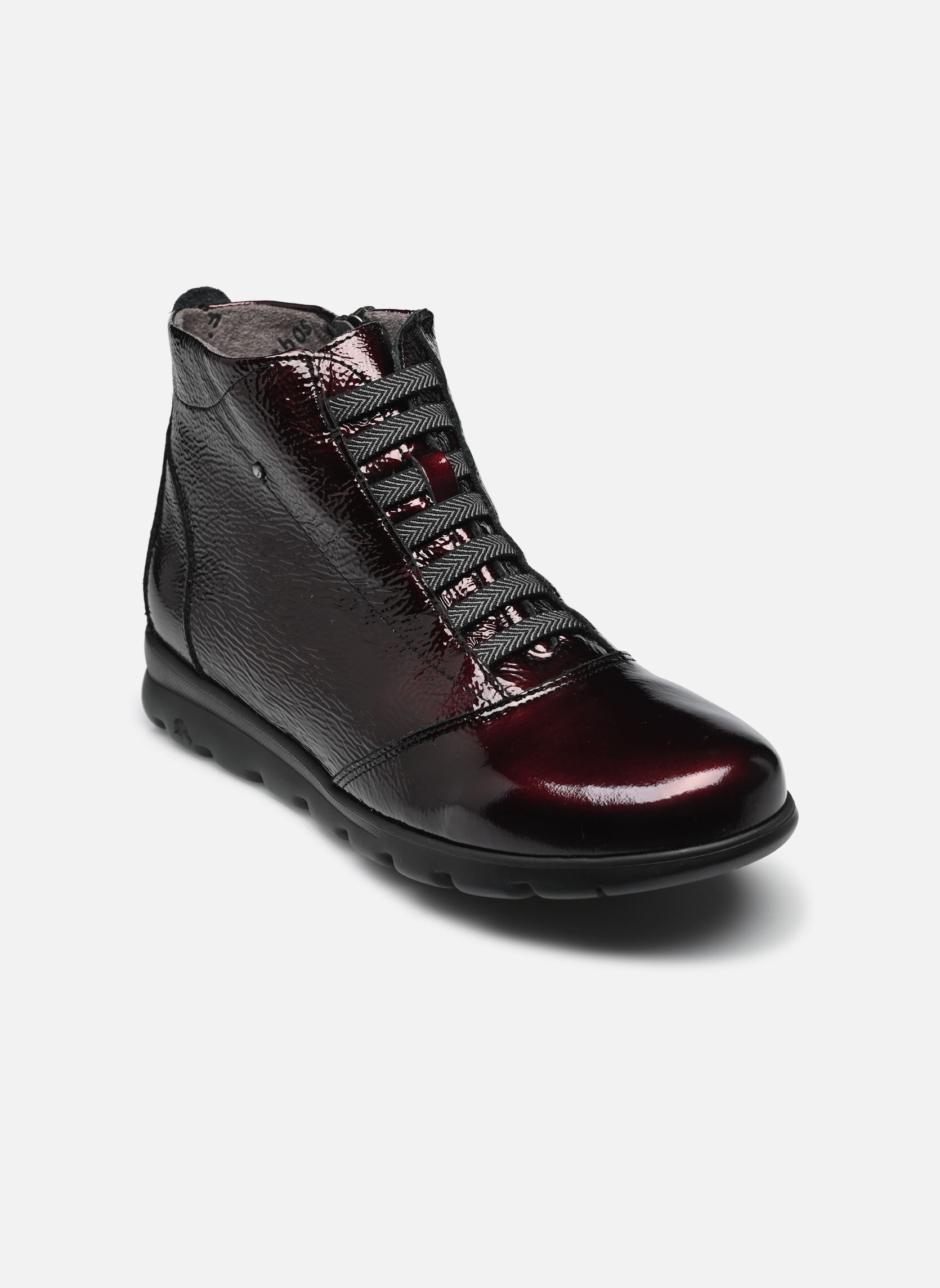Bottines à lacets SUSAN F0356 femme bordeaux Fluchos Bottines à lacets SUSAN F0356 femme bordeaux NAPLACK BURDEOS