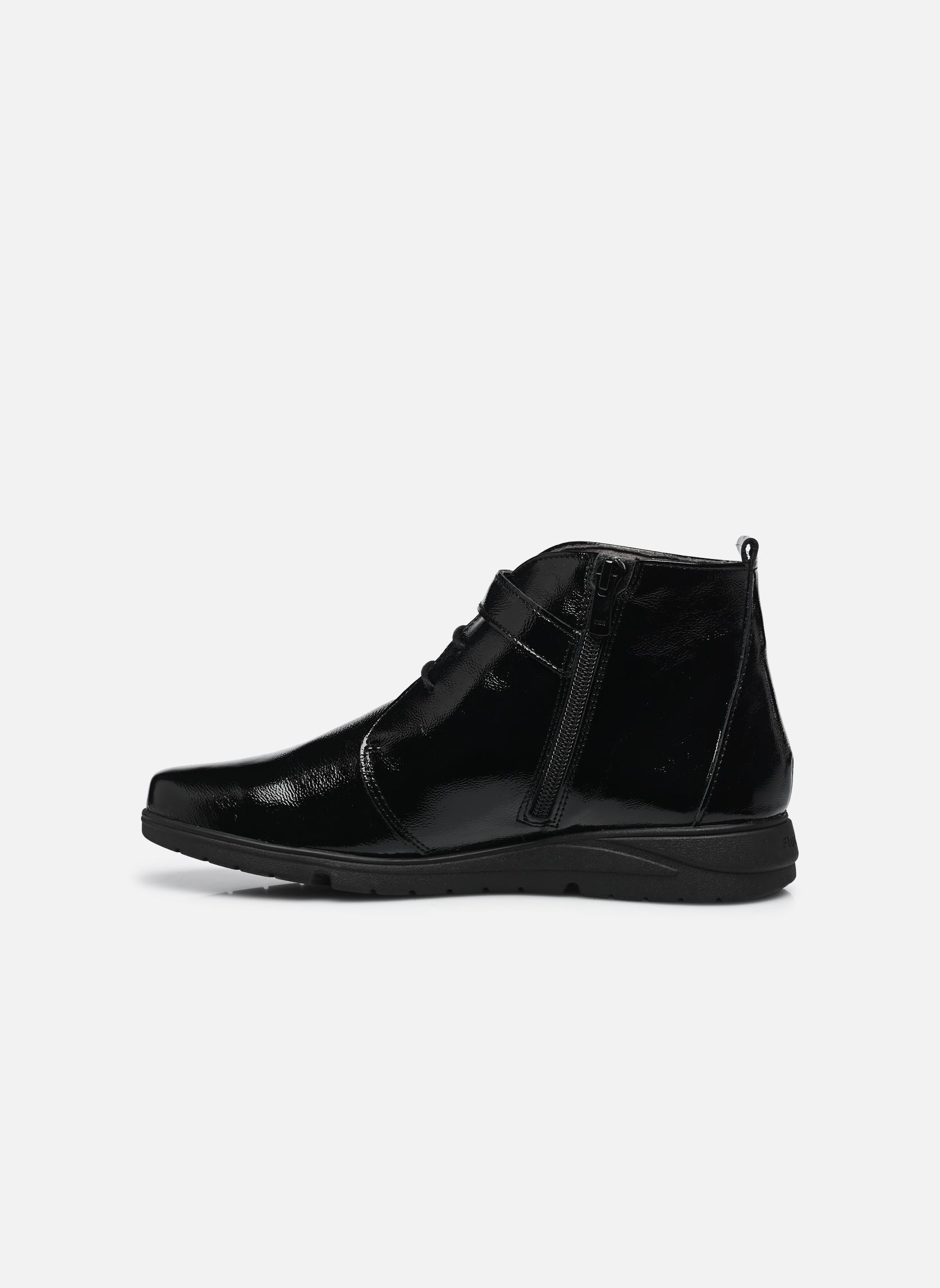 Geschnürte Stiefeletten STYLL F1562 damen schwarz Fluchos Geschnürte Stiefeletten STYLL F1562 damen schwarz NAPLACK NEGRO