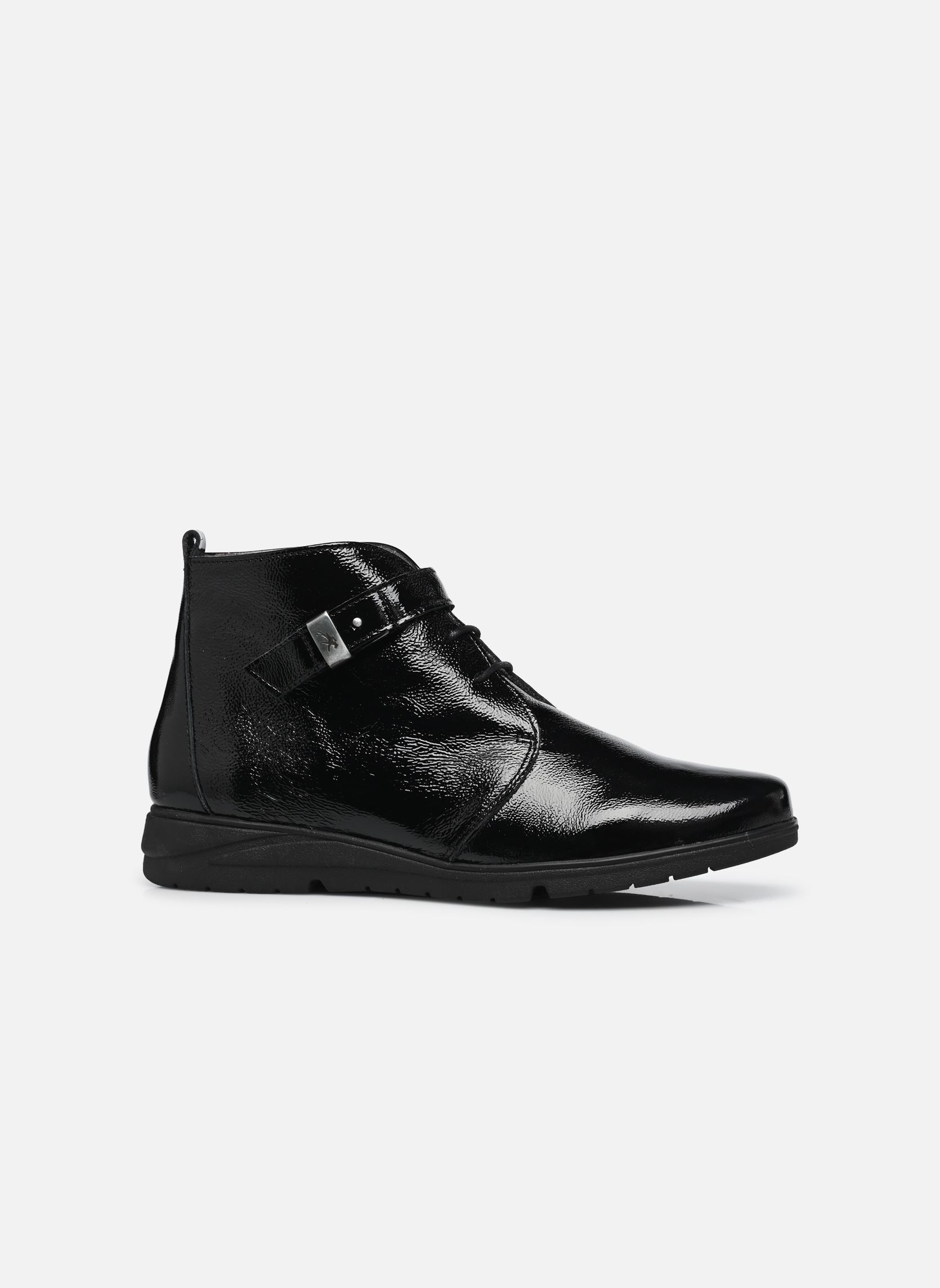 Geschnürte Stiefeletten STYLL F1562 damen schwarz Fluchos Geschnürte Stiefeletten STYLL F1562 damen schwarz NAPLACK NEGRO