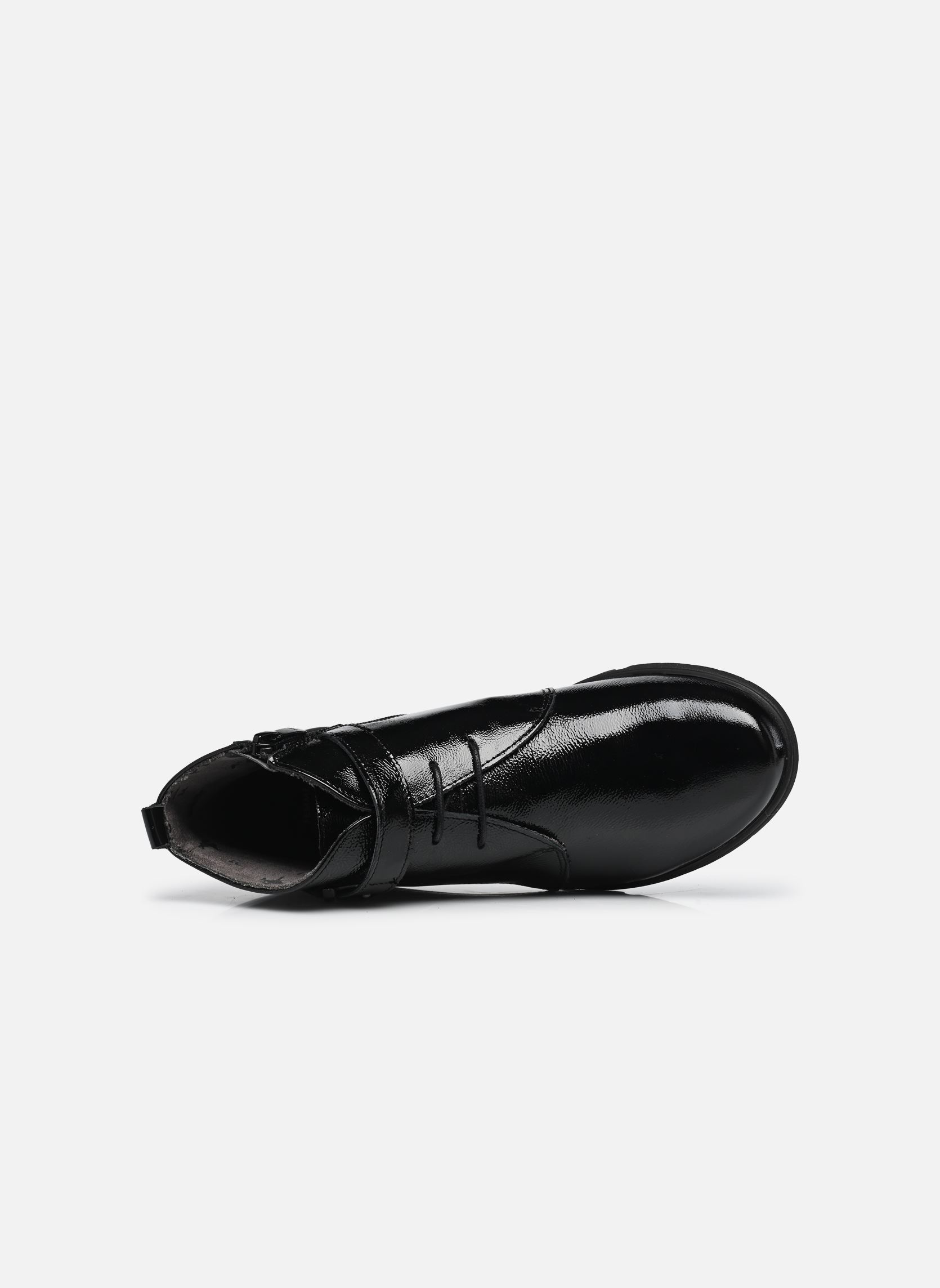 Geschnürte Stiefeletten STYLL F1562 damen schwarz Fluchos Geschnürte Stiefeletten STYLL F1562 damen schwarz NAPLACK NEGRO