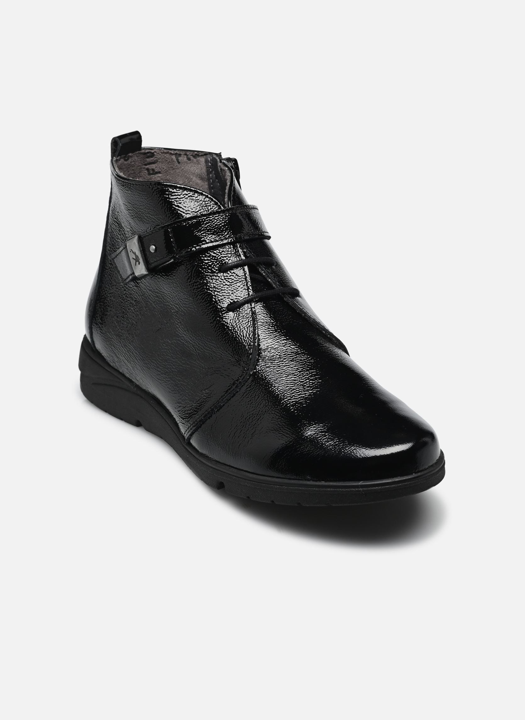 Geschnürte Stiefeletten STYLL F1562 damen schwarz Fluchos Geschnürte Stiefeletten STYLL F1562 damen schwarz NAPLACK NEGRO