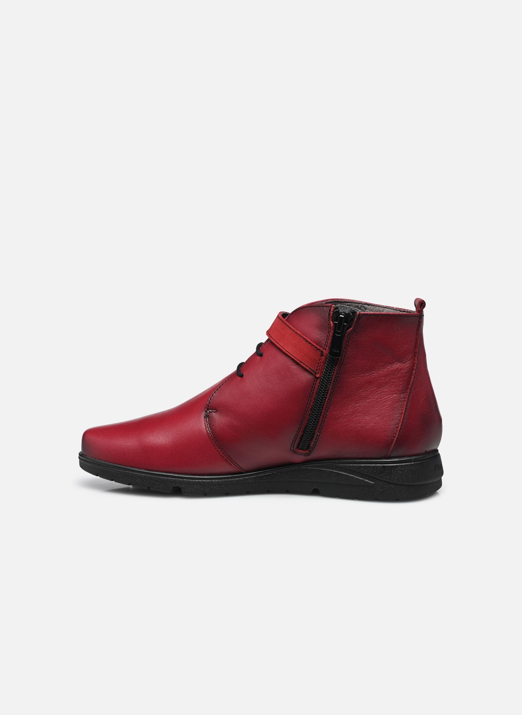 Bottines à lacets STYLL F1562 femme rouge Fluchos Bottines à lacets STYLL F1562 femme rouge SUGAR NOBUCK PICOTA OPERA