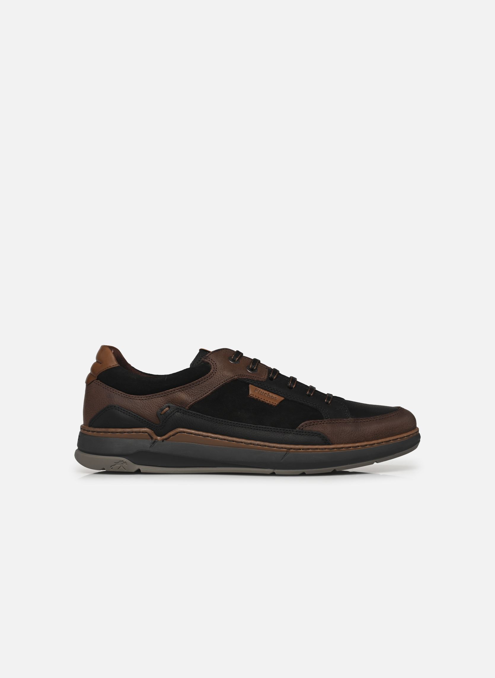 Niedrige Sneaker JEFF F2279 herren schwarz Fluchos Niedrige Sneaker JEFF F2279 herren schwarz VEGABUCK NEGRO+COM.5