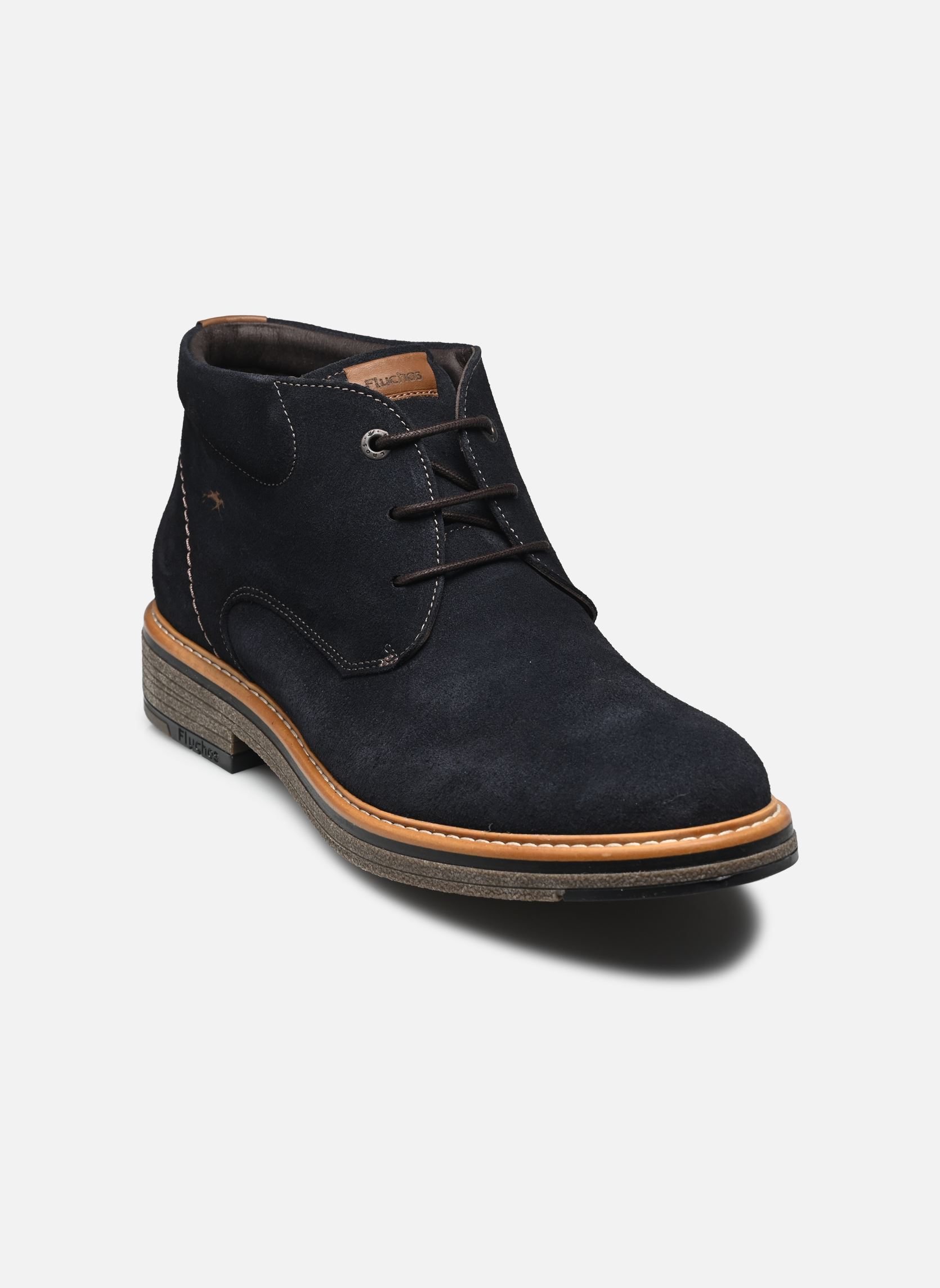Bottines à lacets KASPER F1816 homme bleu Fluchos Bottines à lacets KASPER F1816 homme bleu AFELPADO MARINO+COM.3
