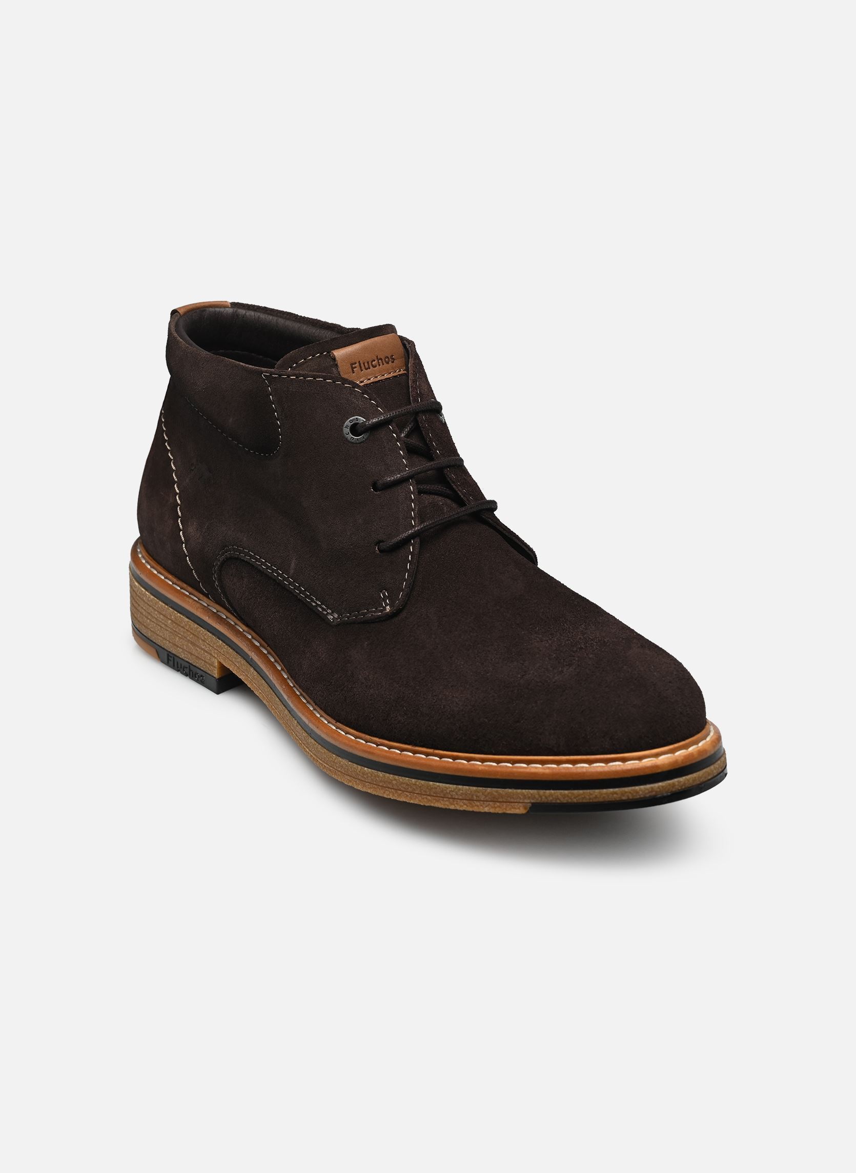 Bottines à lacets KASPER F1816 homme marron Fluchos Bottines à lacets KASPER F1816 homme marron AFELPADO CAFE+COM.2
