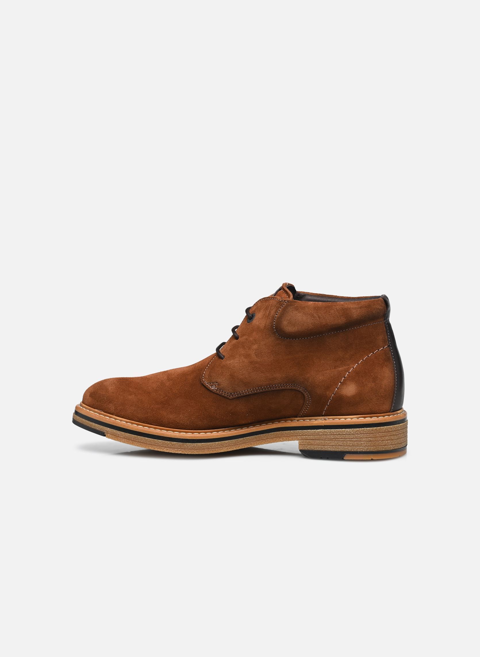 Bottines à lacets KASPER F1816 homme marron Fluchos Bottines à lacets KASPER F1816 homme marron AFELPADO ANTILOPE+COM.1
