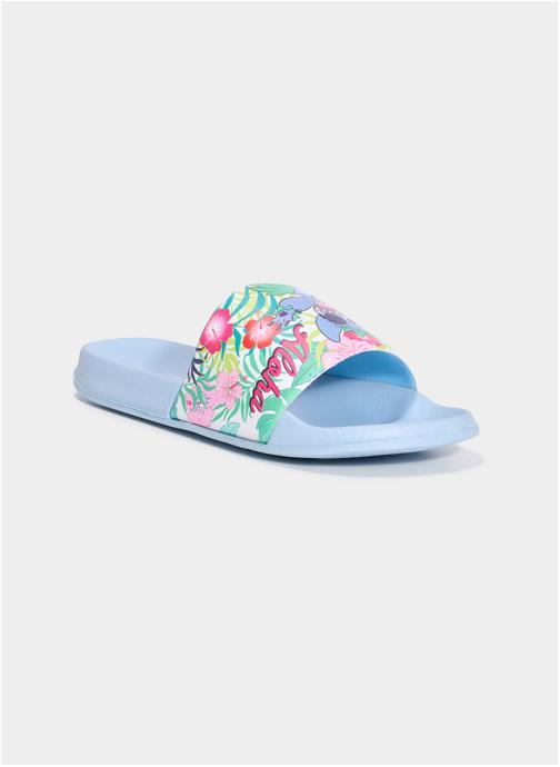 Stitch Mules Mules, tongs - MULSTITCH_PL_F_251 femme bleu